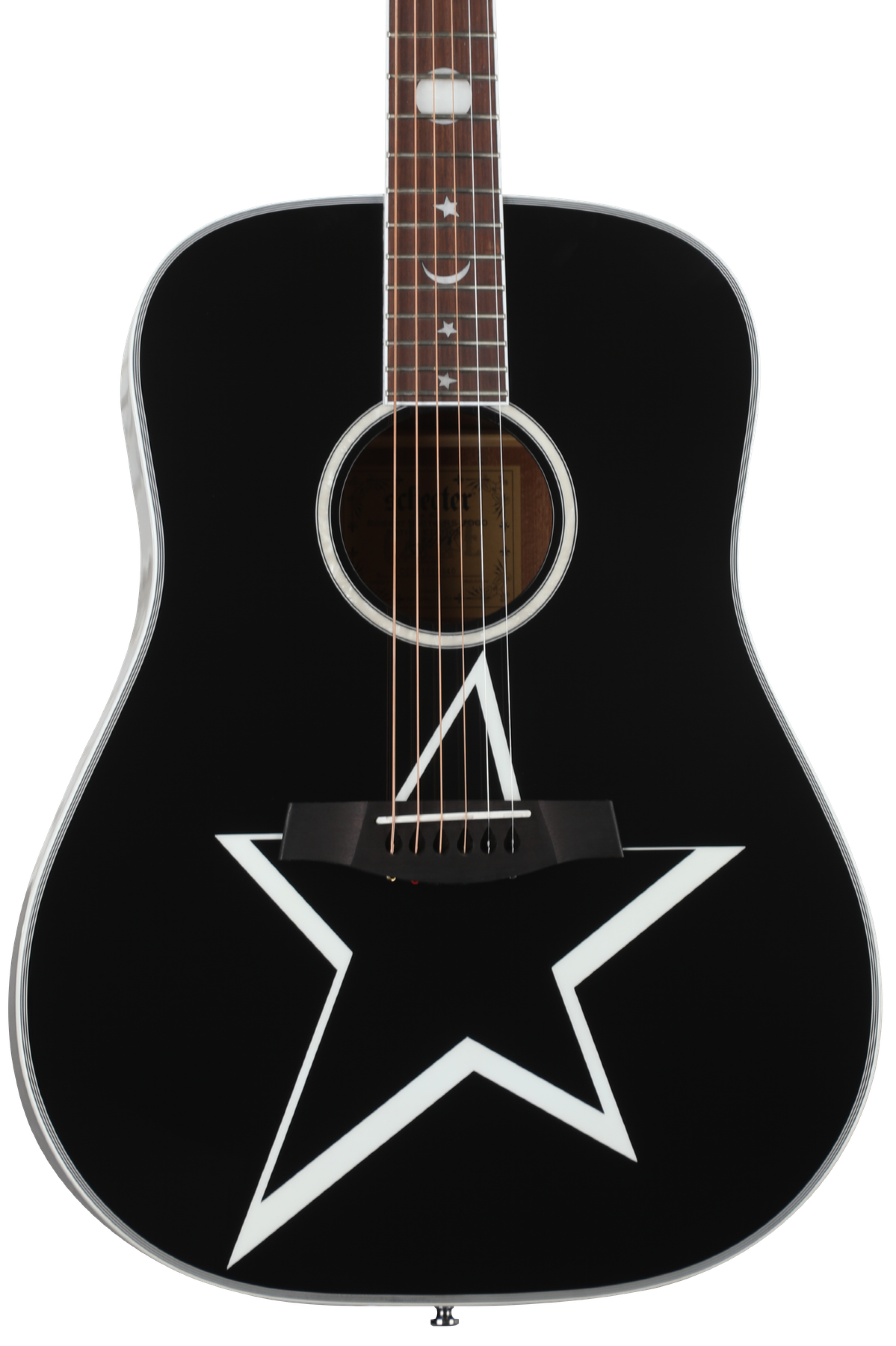 Schecter Robert Smith RS-1000 Busker Acoustic - Gloss Black with