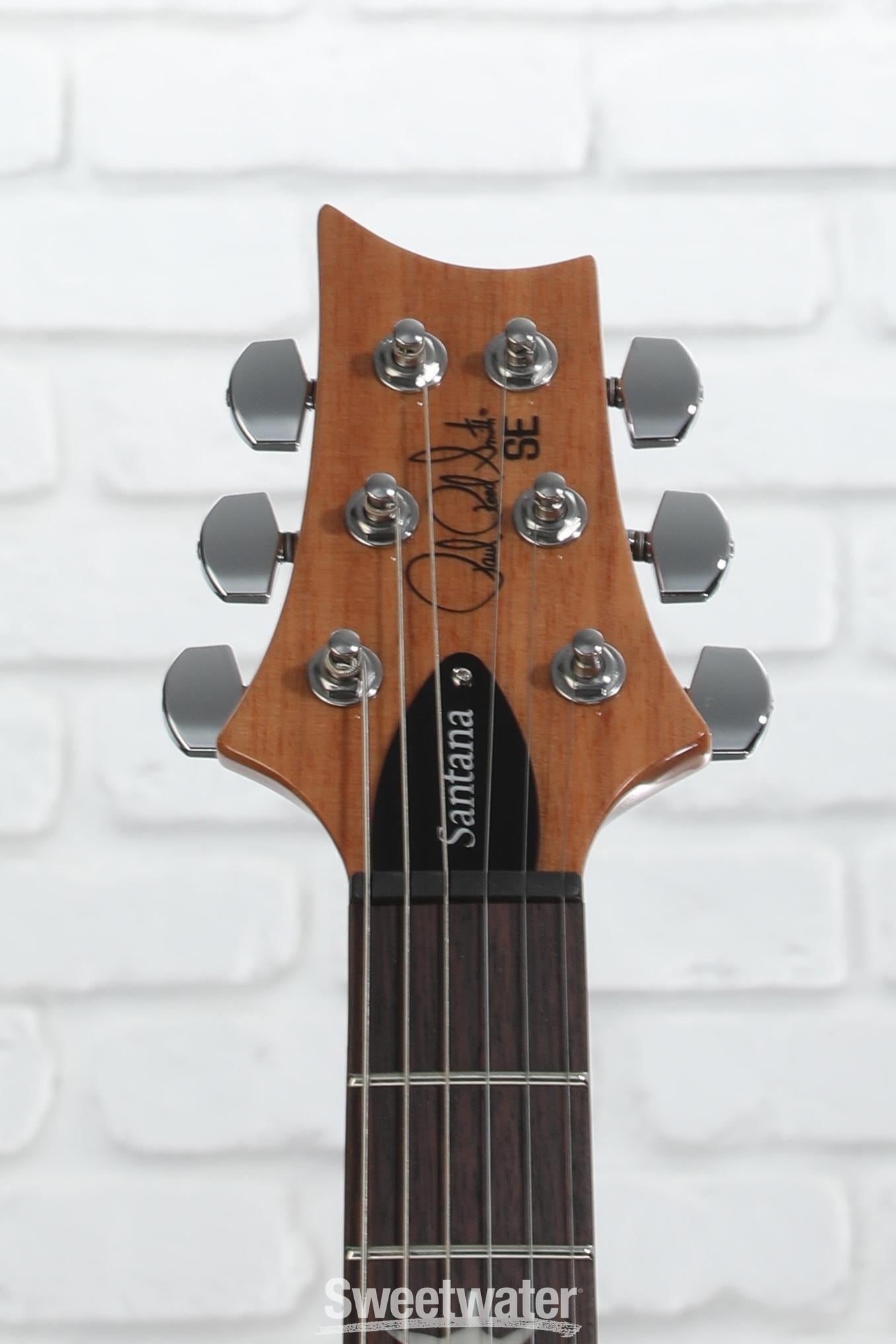 PRS SE Santana Electric Guitar - Santana Yellow | Sweetwater