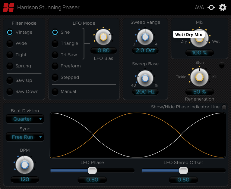 Photo of Harrison Audio Stunning Phaser Plug-in