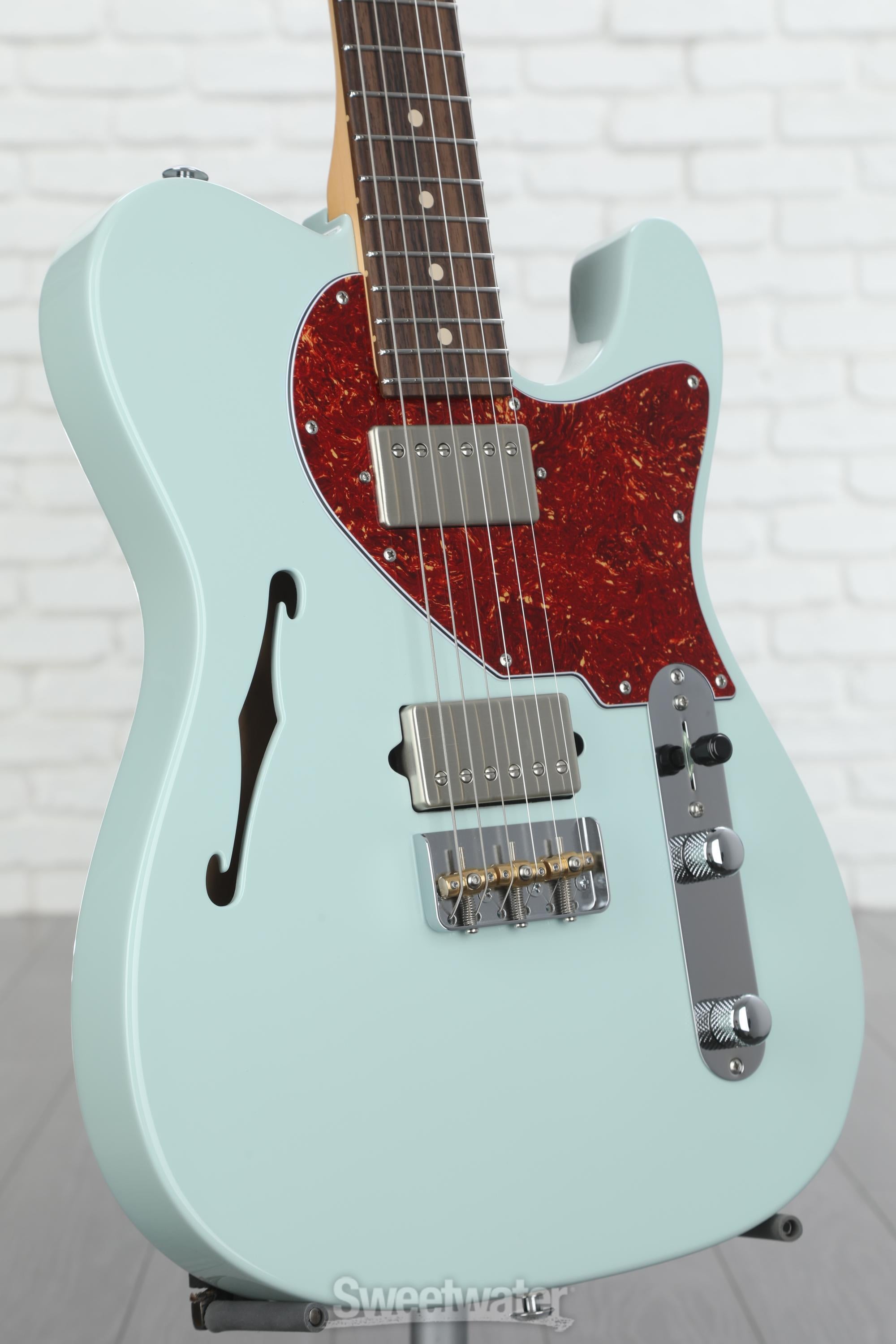 Suhr Alt T Electric Guitar - Sonic Blue | Sweetwater