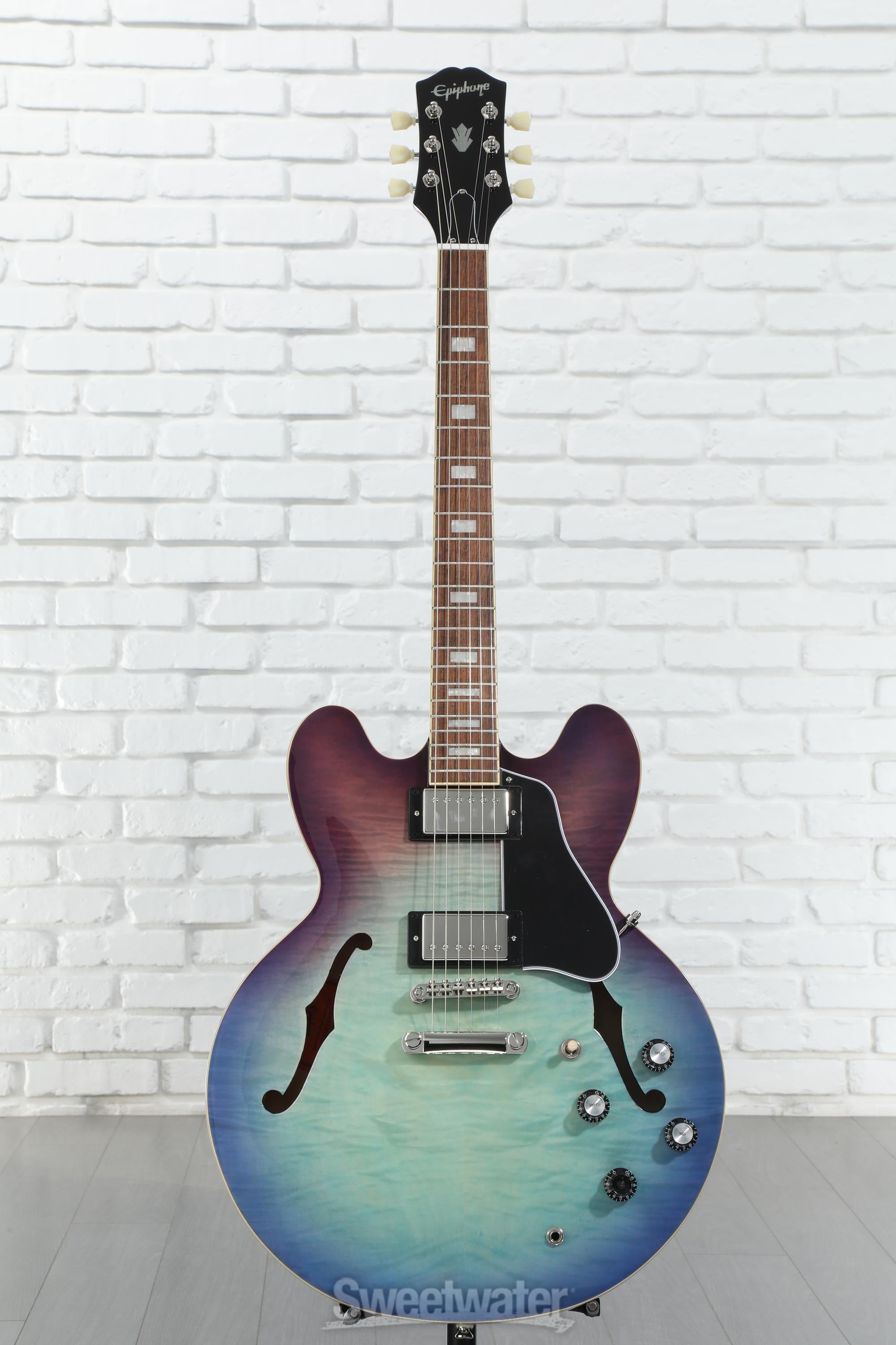 Epiphone ES-335 Figured Semi-hollowbody - Blueberry Burst