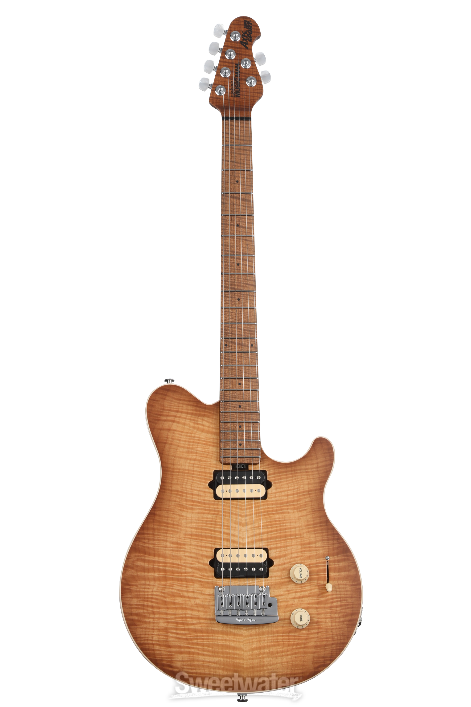 Ernie Ball Music Man Axis Super Sport Electric Guitar - Honey Pot