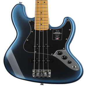 Fender American Professional II Jazz Bass - Dark Night with Maple  Fingerboard
