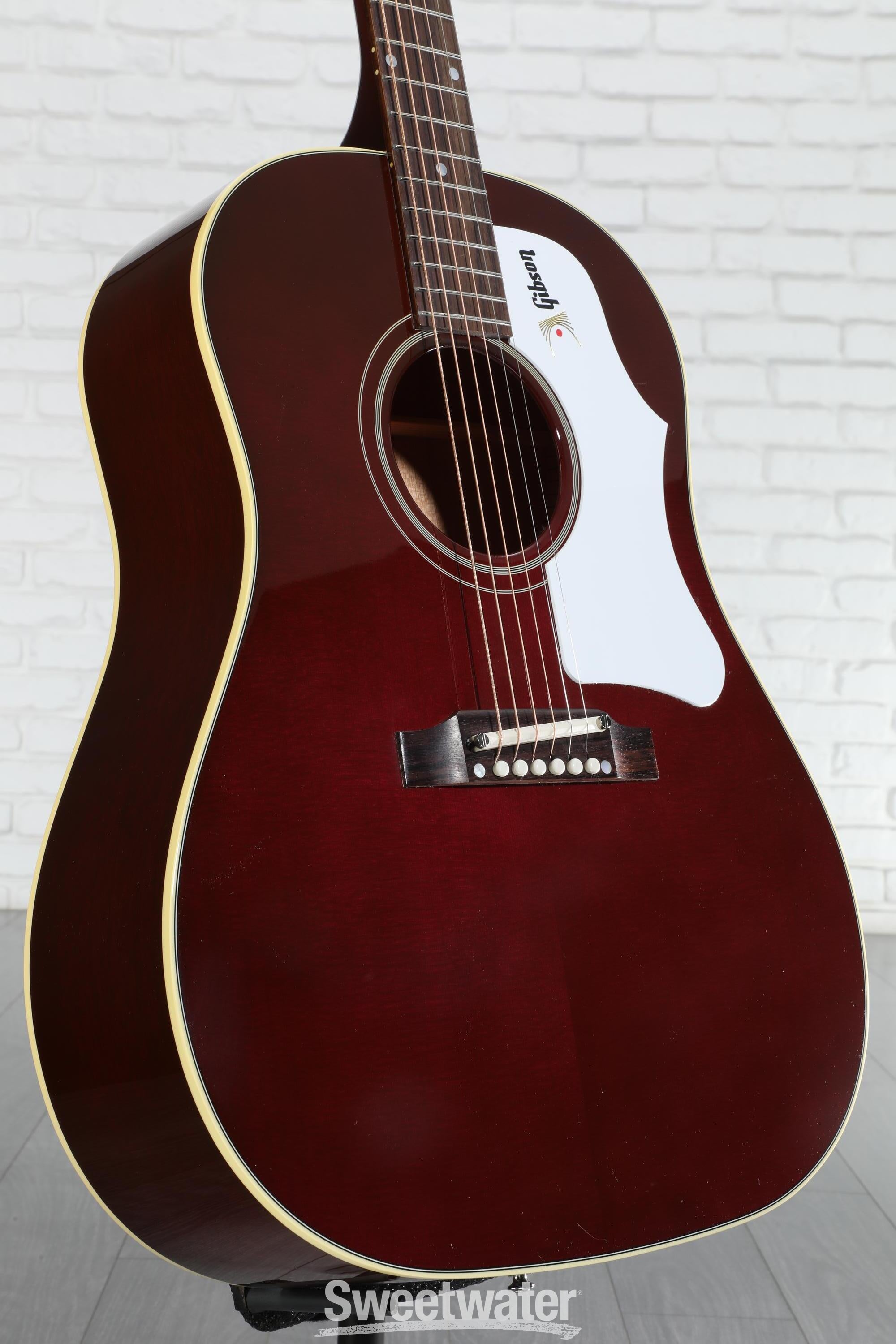 ギター Gibson J-45 Standard Wine Red Gloss Gibson Modern J-45 Special Satin Wine Red w/Premium Soft