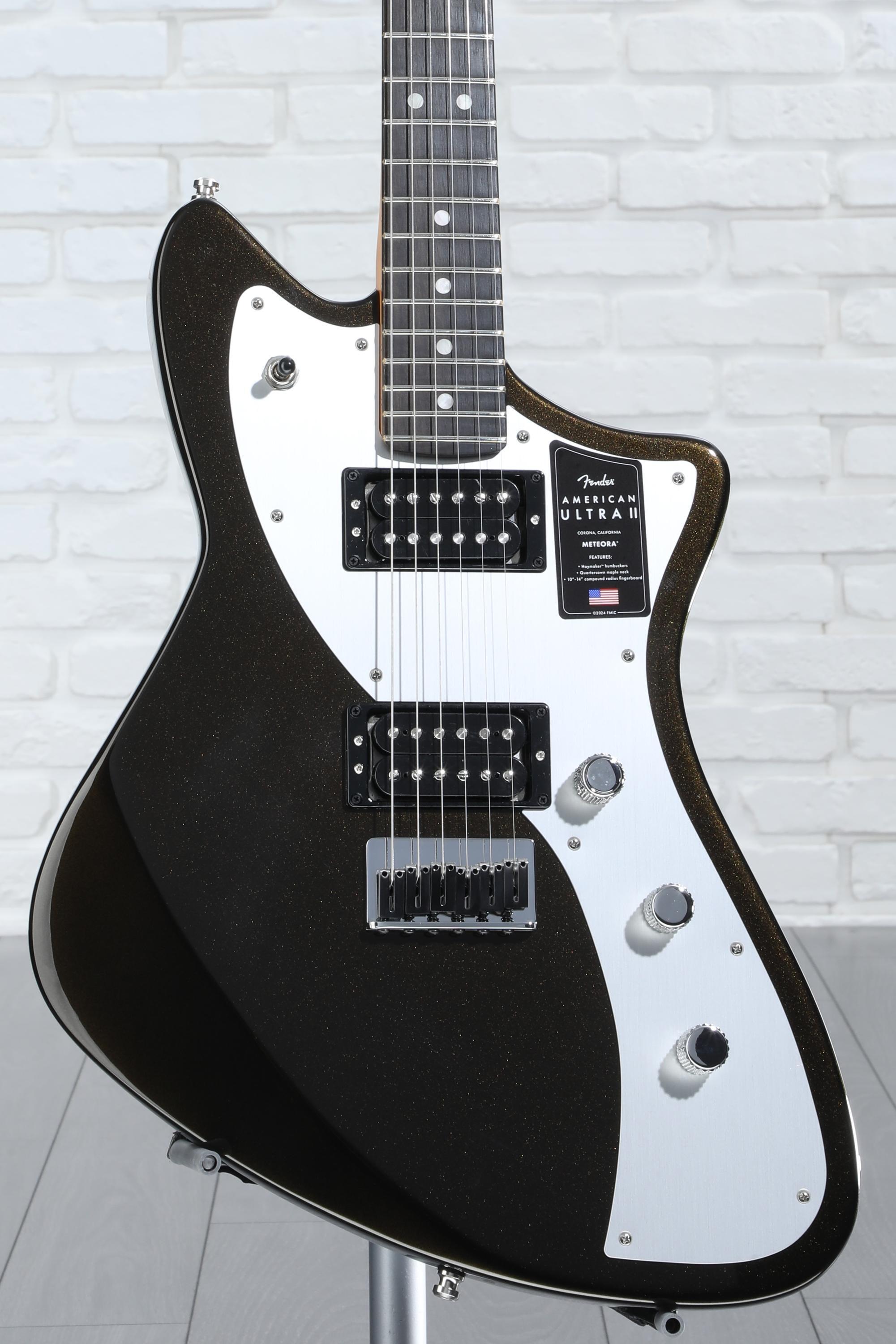 Fender American Ultra II Meteora Electric Guitar - Texas Tea
