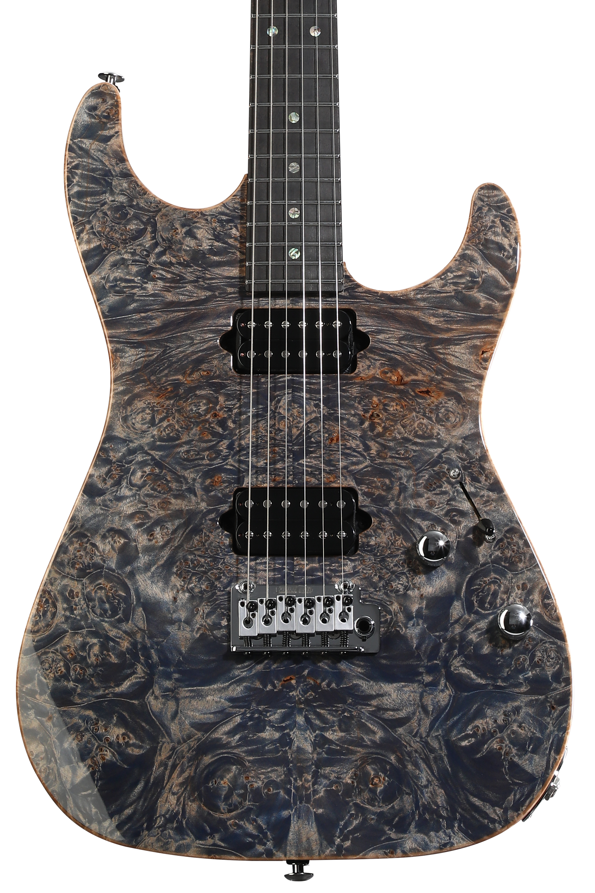 Suhr Custom Standard S HH Electric Guitar - Black | Sweetwater