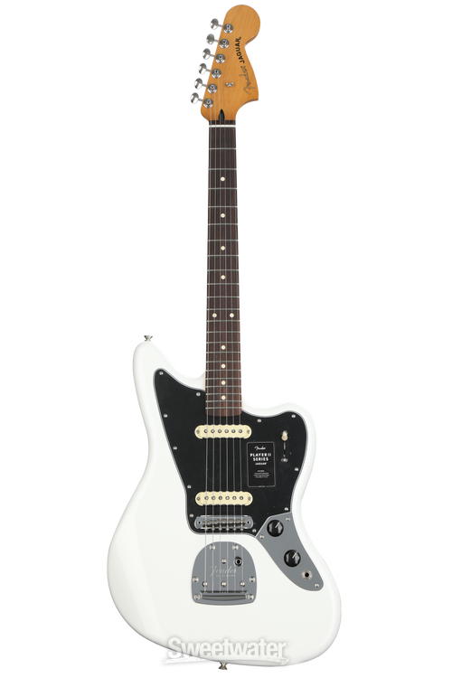 Fender Player II Jaguar Electric Guitar - Polar White | Sweetwater