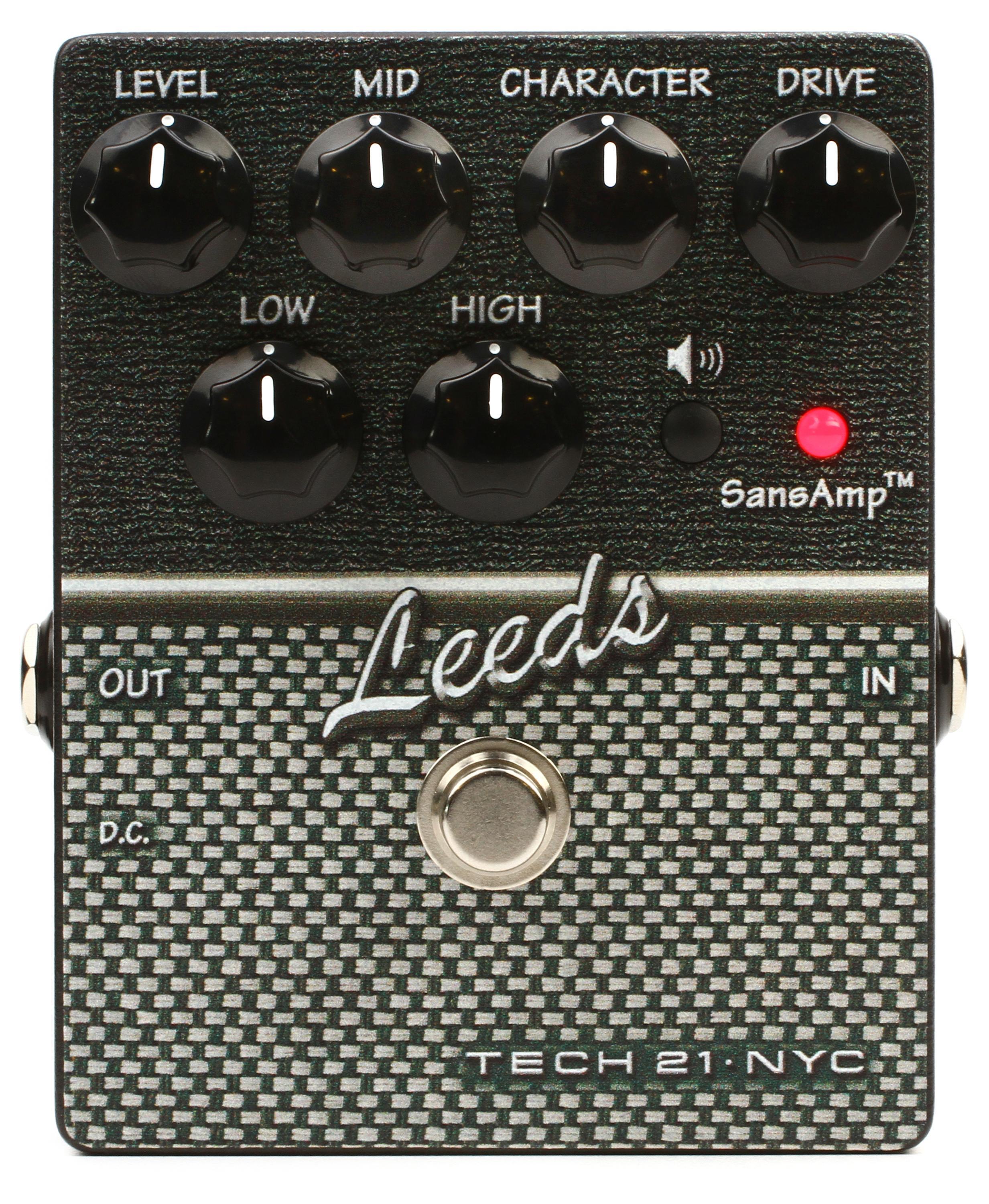 Tech 21 Character Series Leeds Overdrive Pedal Reviews | Sweetwater