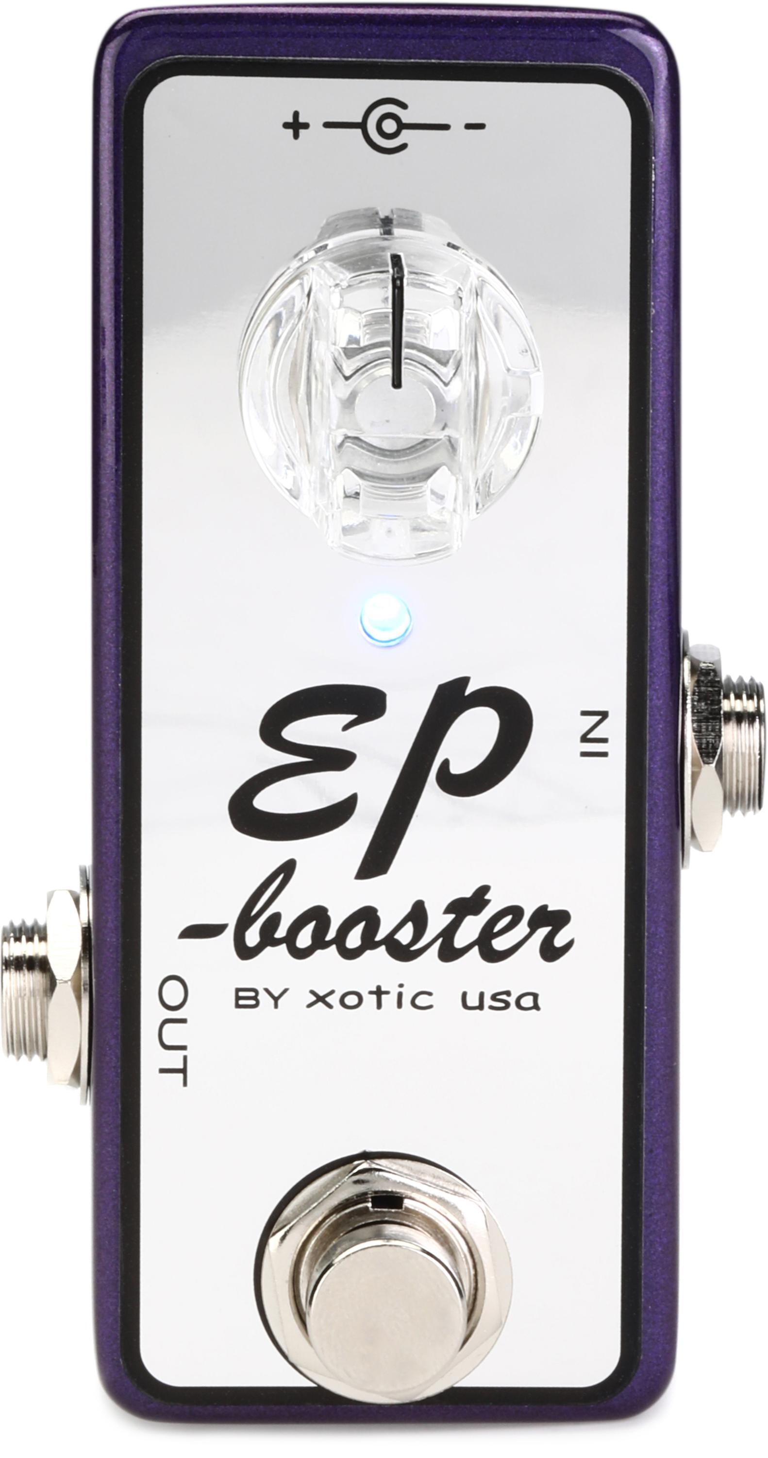 Xotic EP Booster Mini Boost Pedal - Limited-edition Purple | Sweetwater