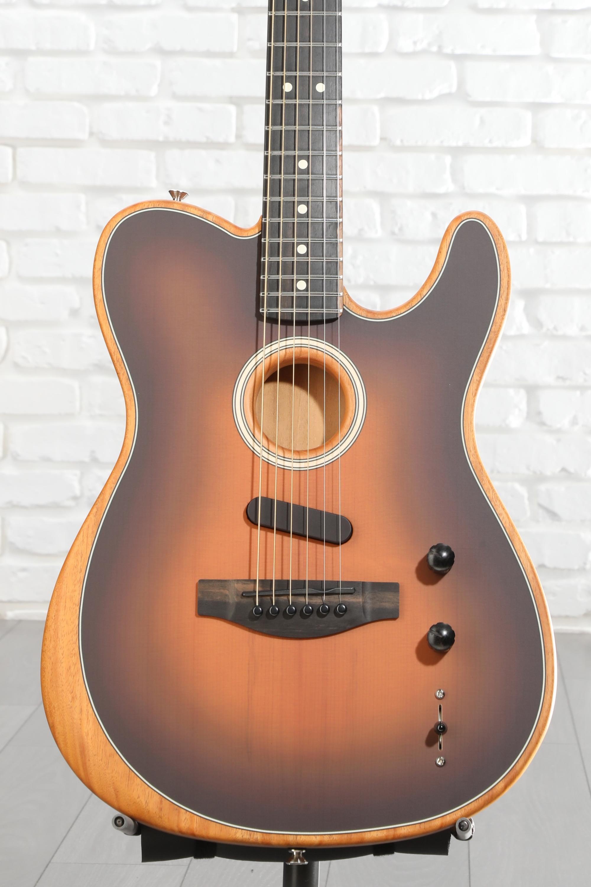 Fender American Acoustasonic Telecaster - Sunburst | Sweetwater