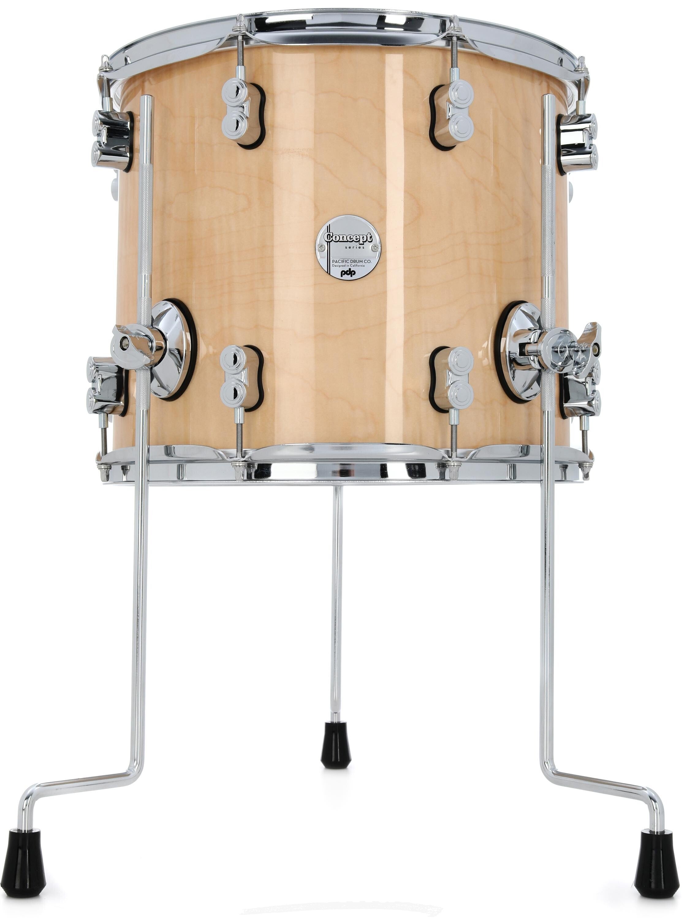 PDP Concept Maple 7-piece Shell Pack - Natural Lacquer | Sweetwater