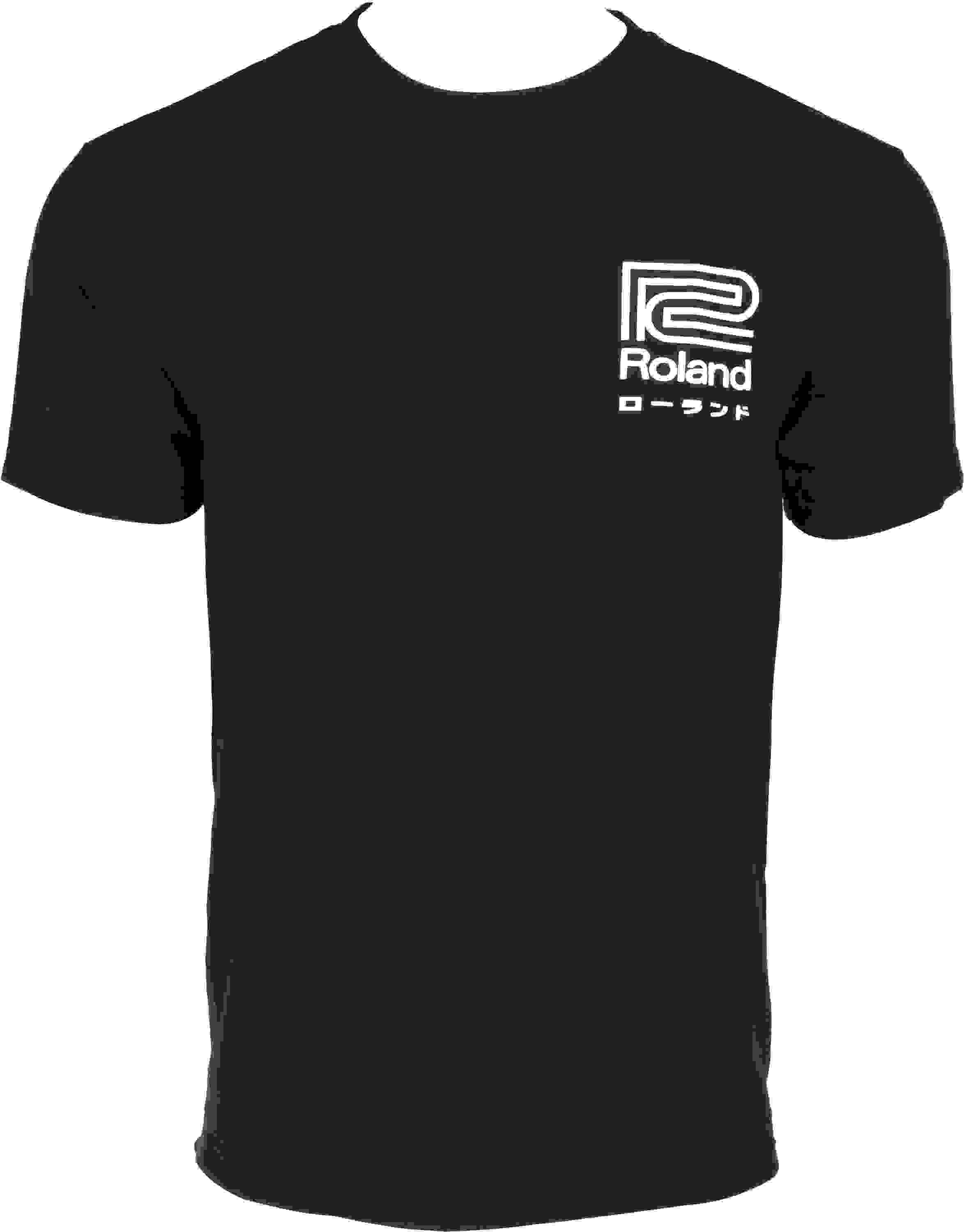 Roland Music Department Logo T-shirt - Black, Medium