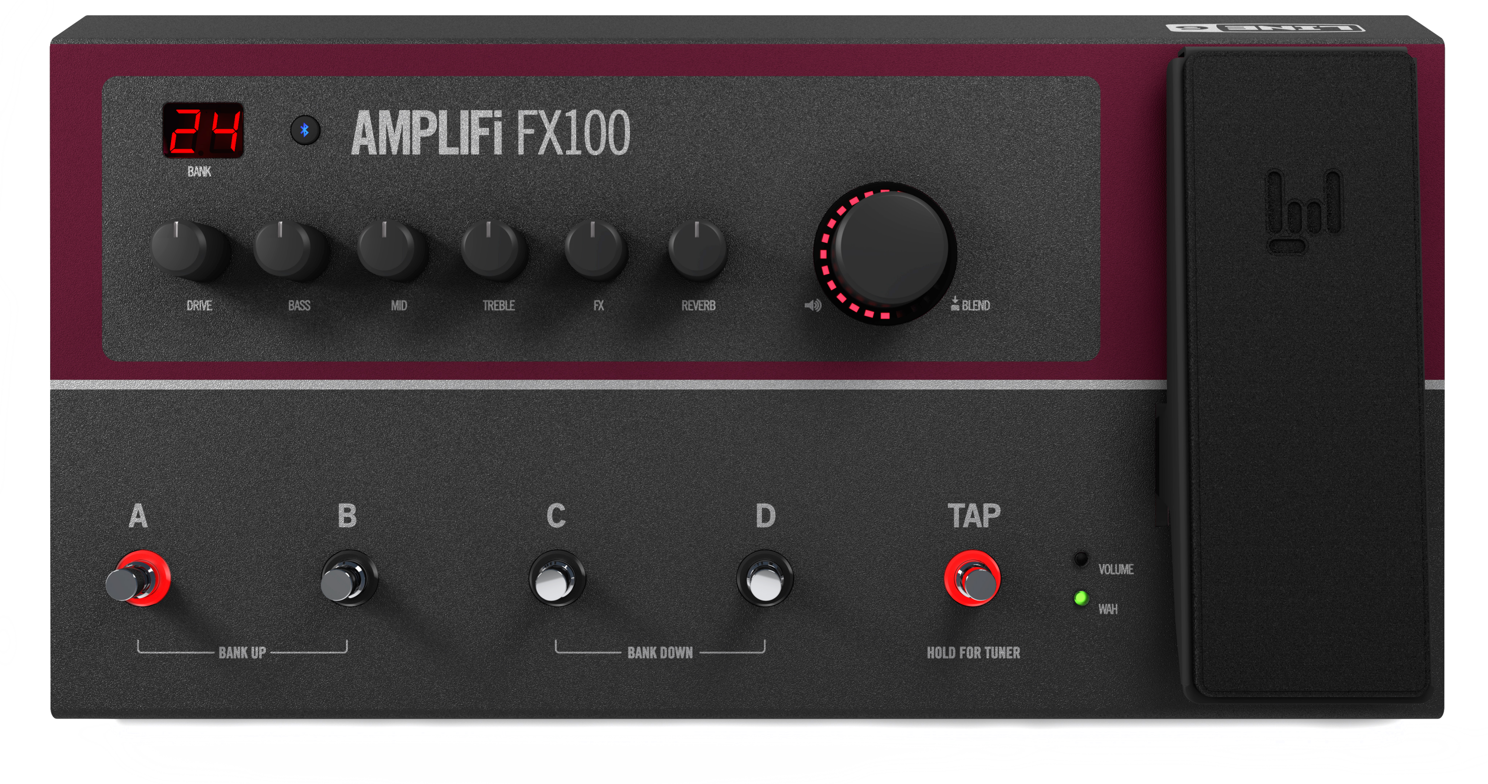 Line 6 AMPLIFi FX100 ToneMatching Amp / Effects Modeler Floorboard