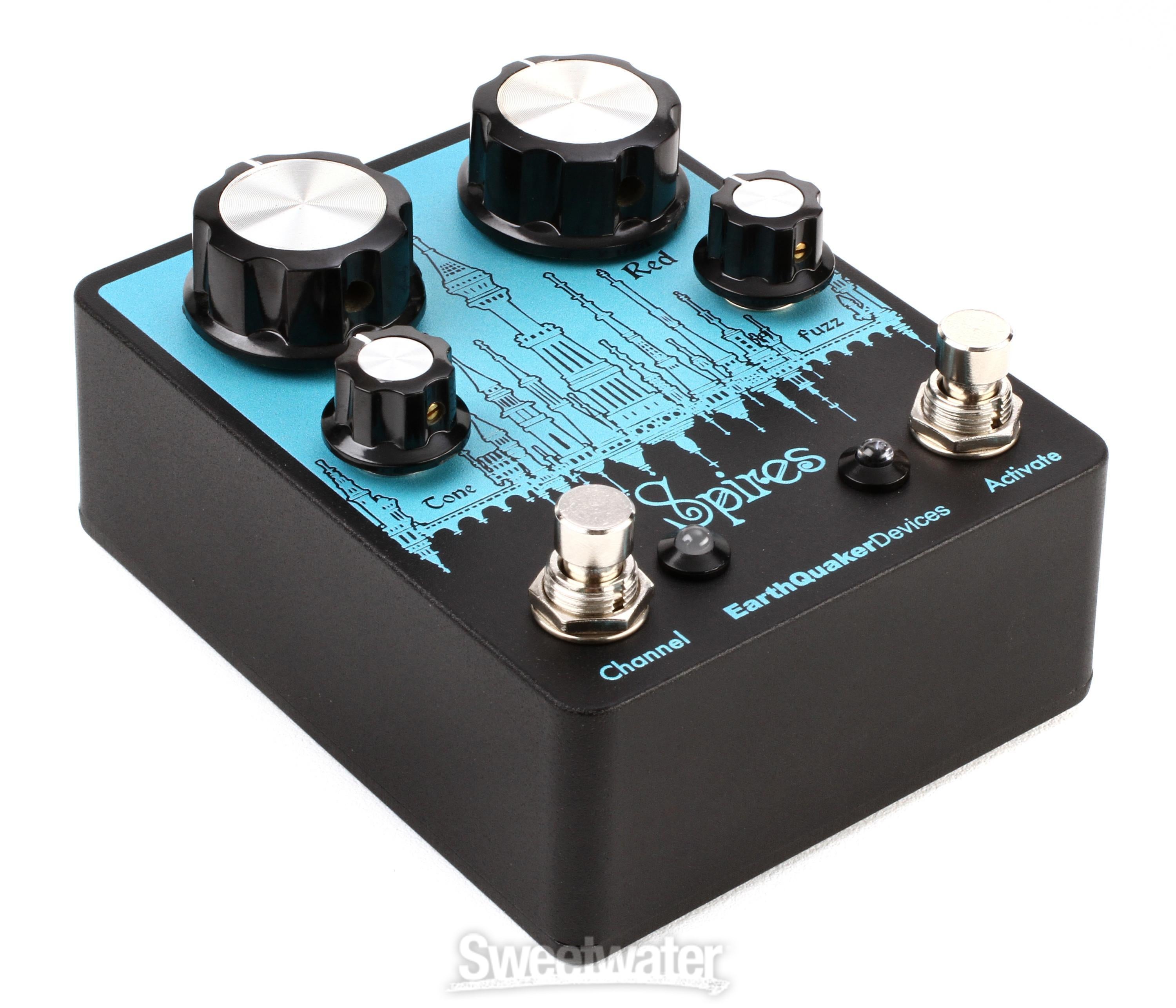 EarthQuaker Devices Spires Double Fuzz Pedal Reviews | Sweetwater