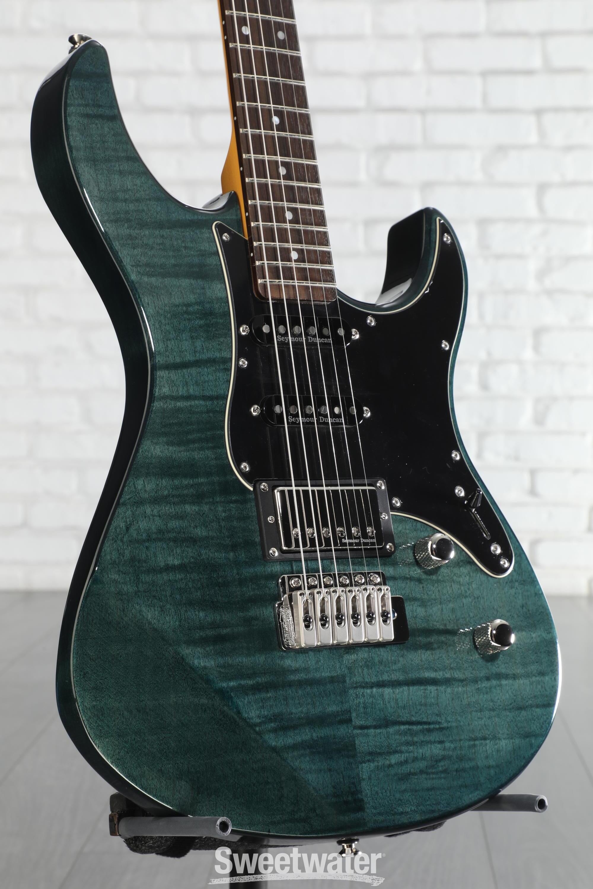 ギター Yamaha PACIFICA PAC612VI FM TBL Amazon.com: Yamaha Pacifica PAC612VIIFM Limited Edition Electric