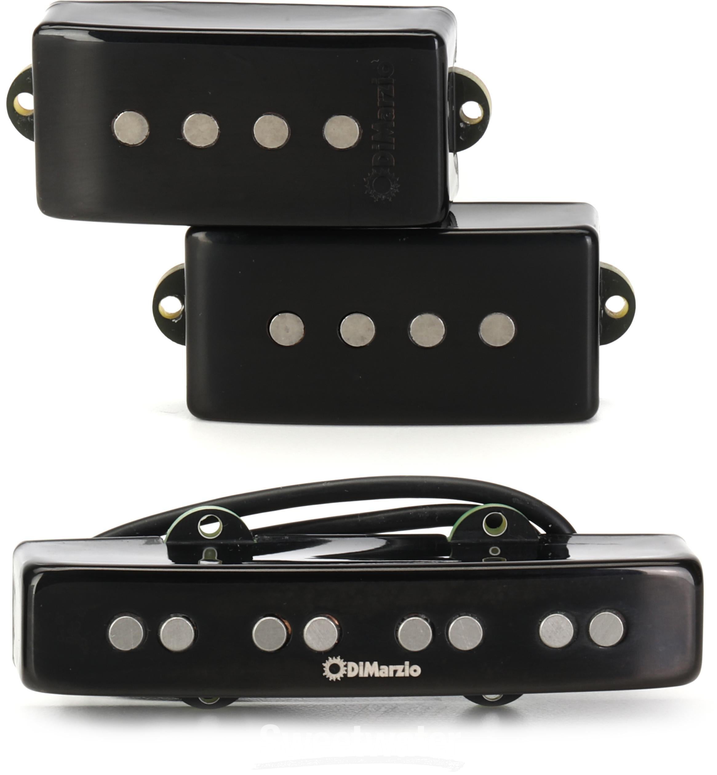 DiMarzio Sixties PJ Pair 4-string Bass Pickup Set - Gloss