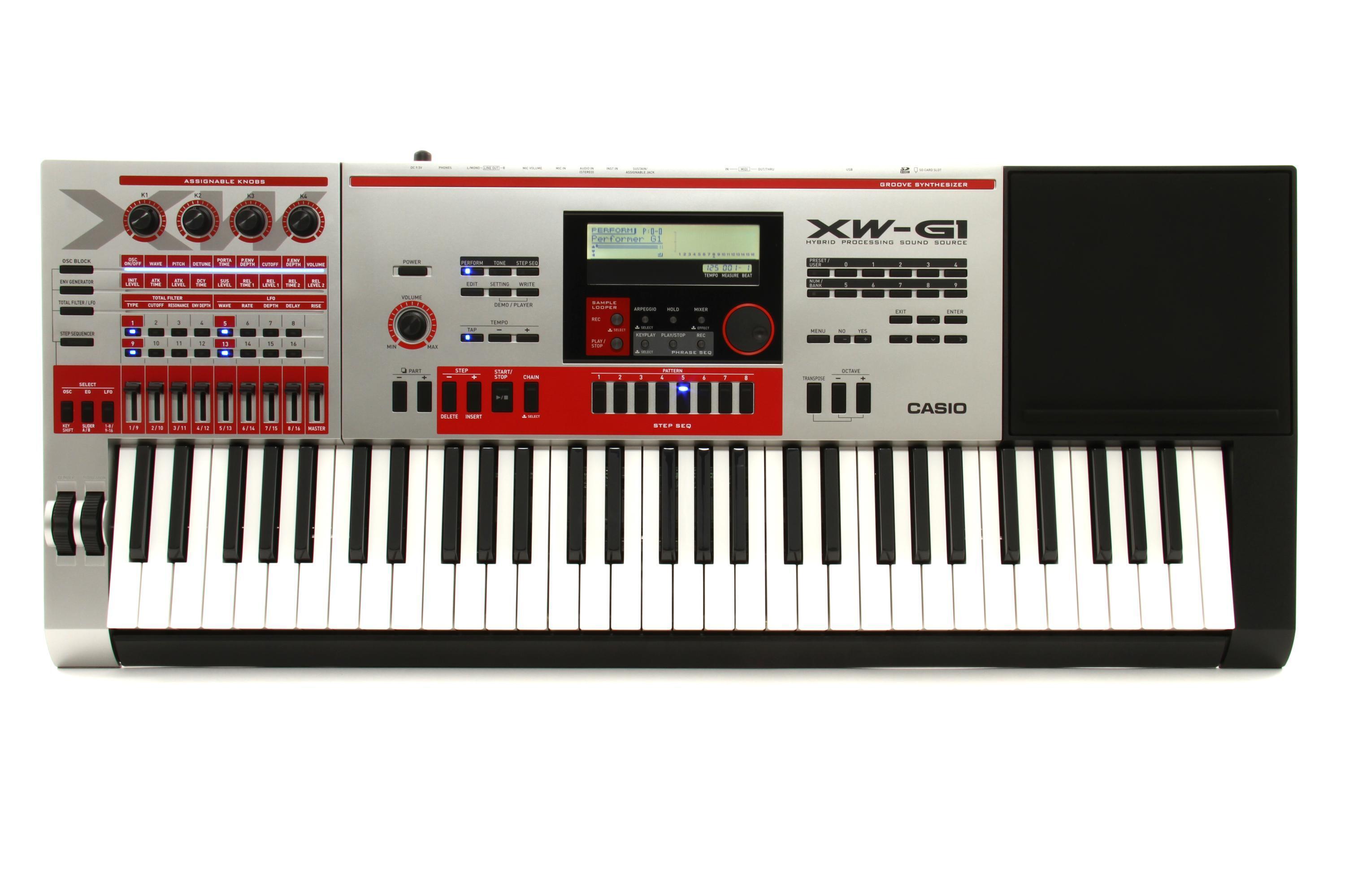 Casio XW-G1 Groove Synthesizer