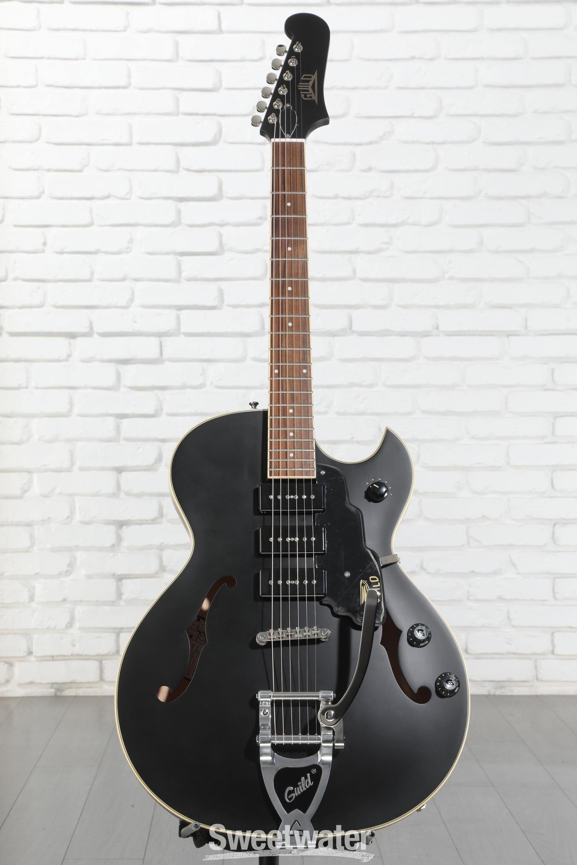 Guild Starfire I Jet 90 Electric Guitar - Satin Black