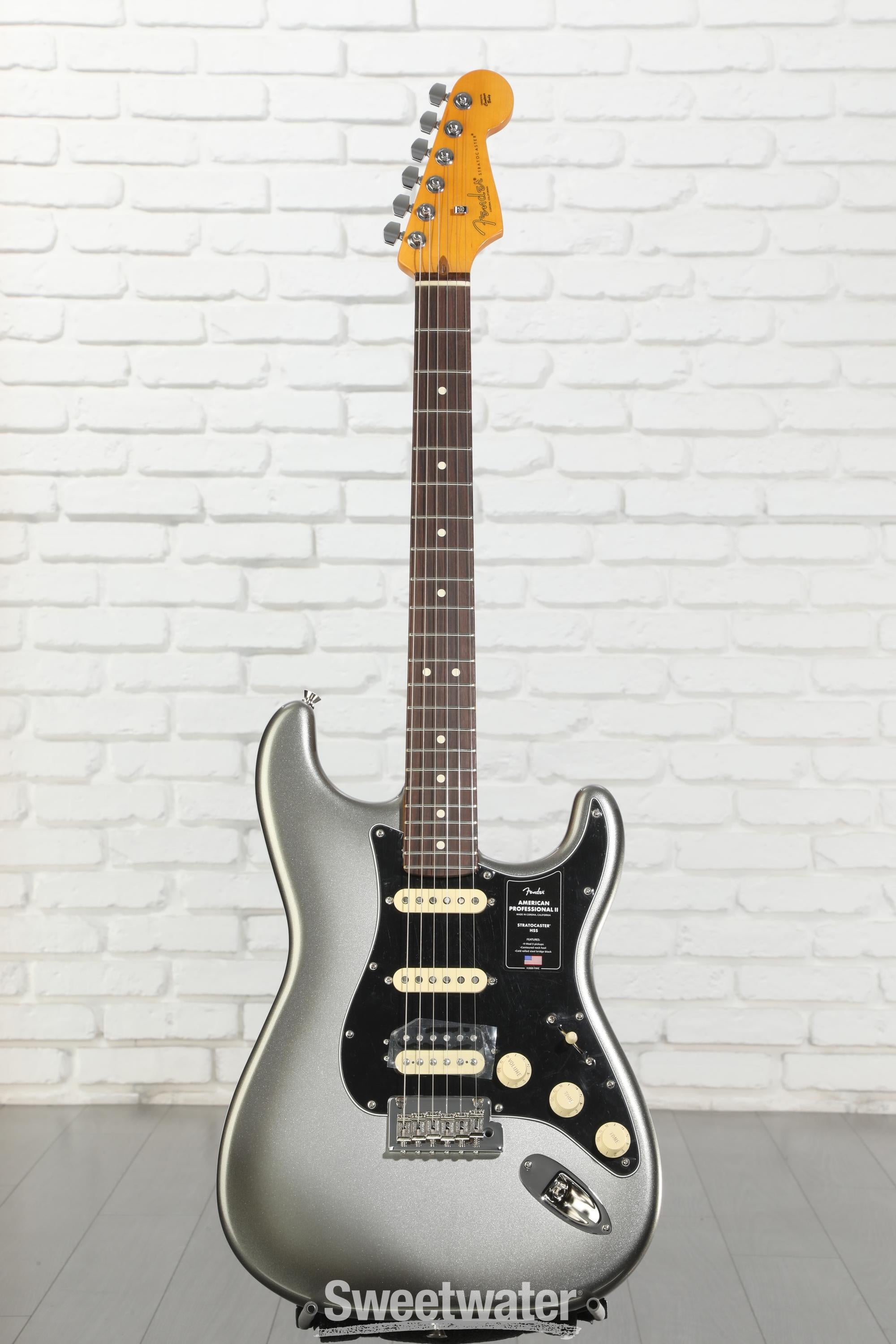 Fender American Professional II Stratocaster HSS - Mercury with