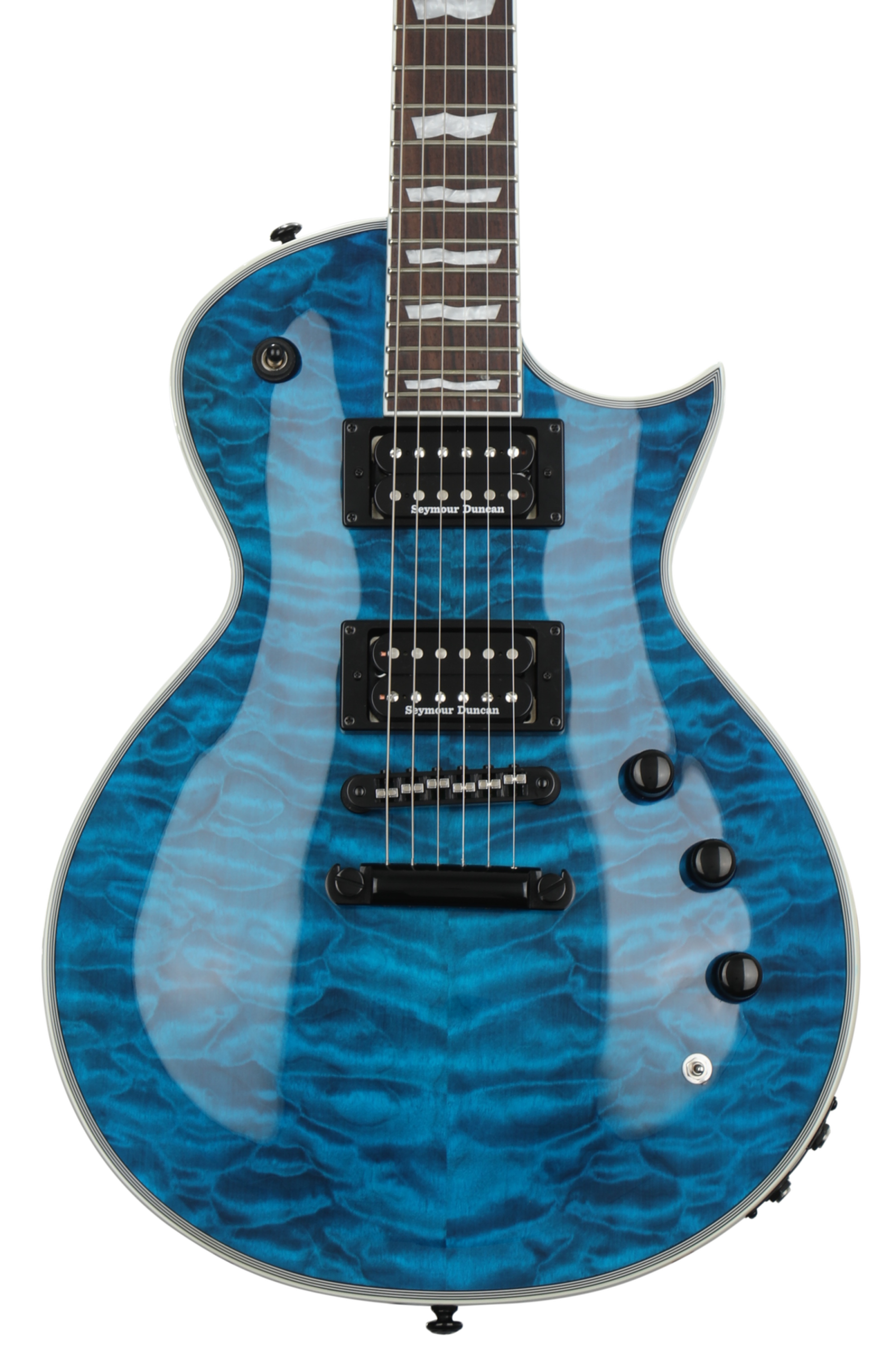 ESP LTD EC-1000 Piezo - See Thru Blue