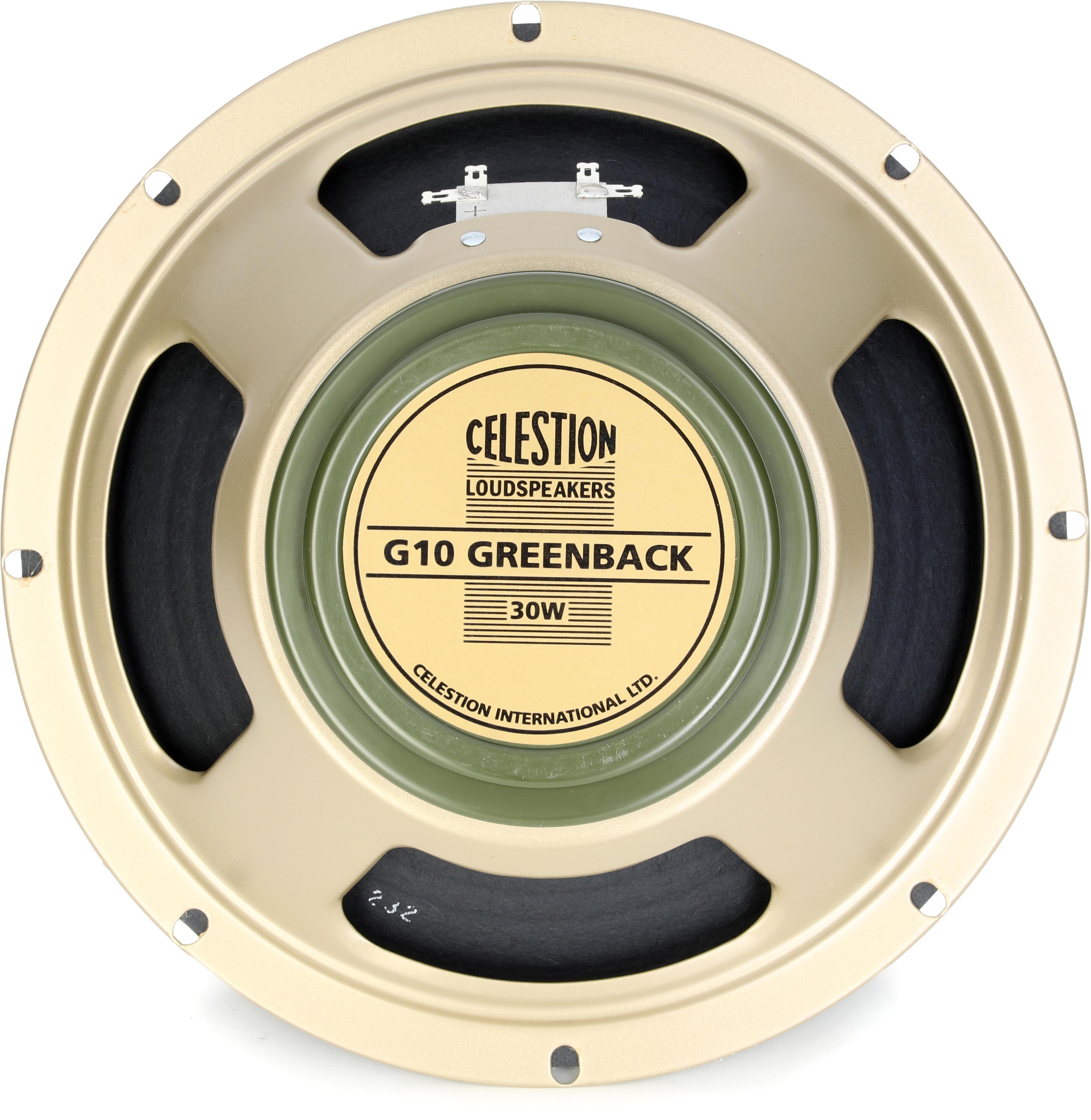 Guitar Speaker Celestion G10n Celestion G10 Greenback 10-inch 30