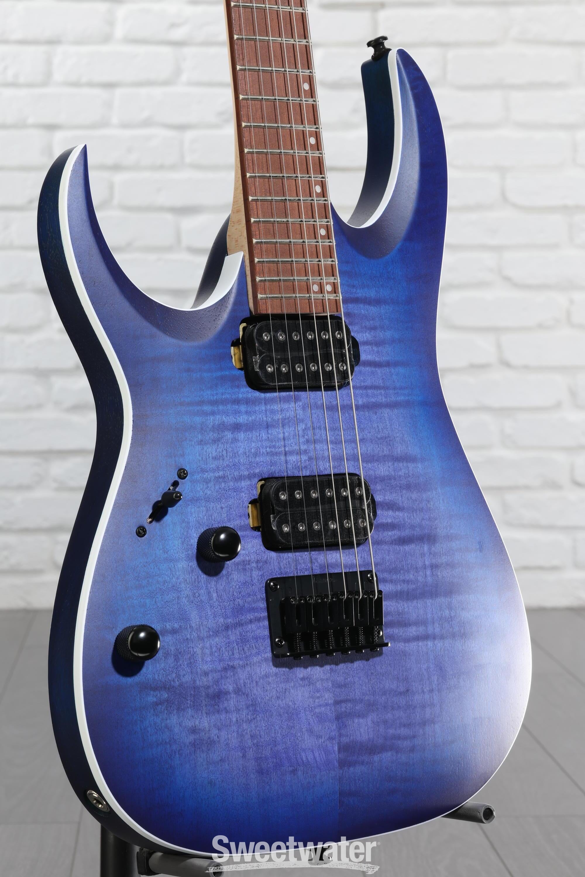 Ibanez Standard RGA42FML Left-handed - Blue Lagoon Burst Flat