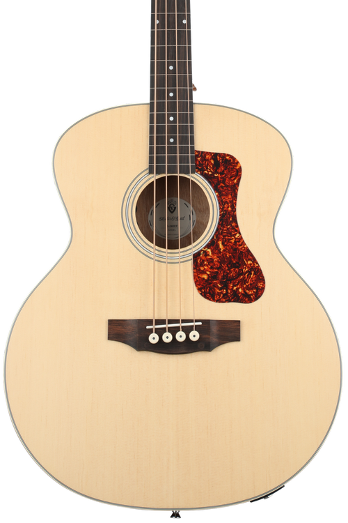 ベース Guild / B-240EF FRETLESS NATURAL Guild B-240EF Fretless Concert Acoustic-electric Bass Guitar