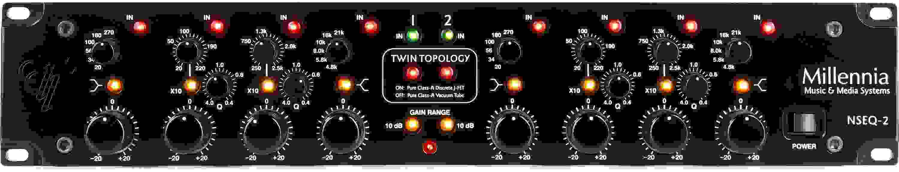 Millennia NSEQ2 Stereo Parametric Equalizer Sweetwater