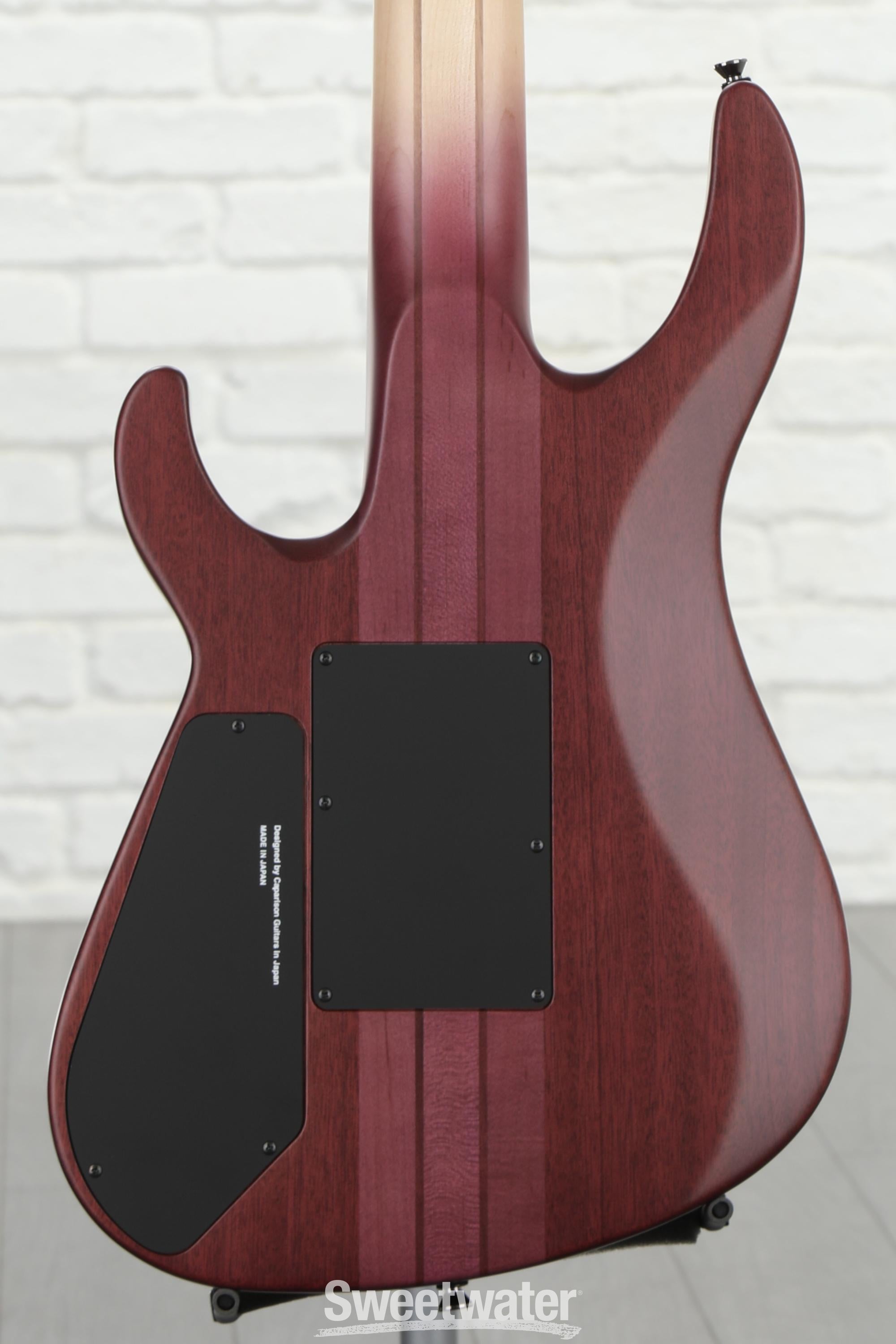 Caparison Guitars TAT Special 7 FM - Trans Black Berry Matt