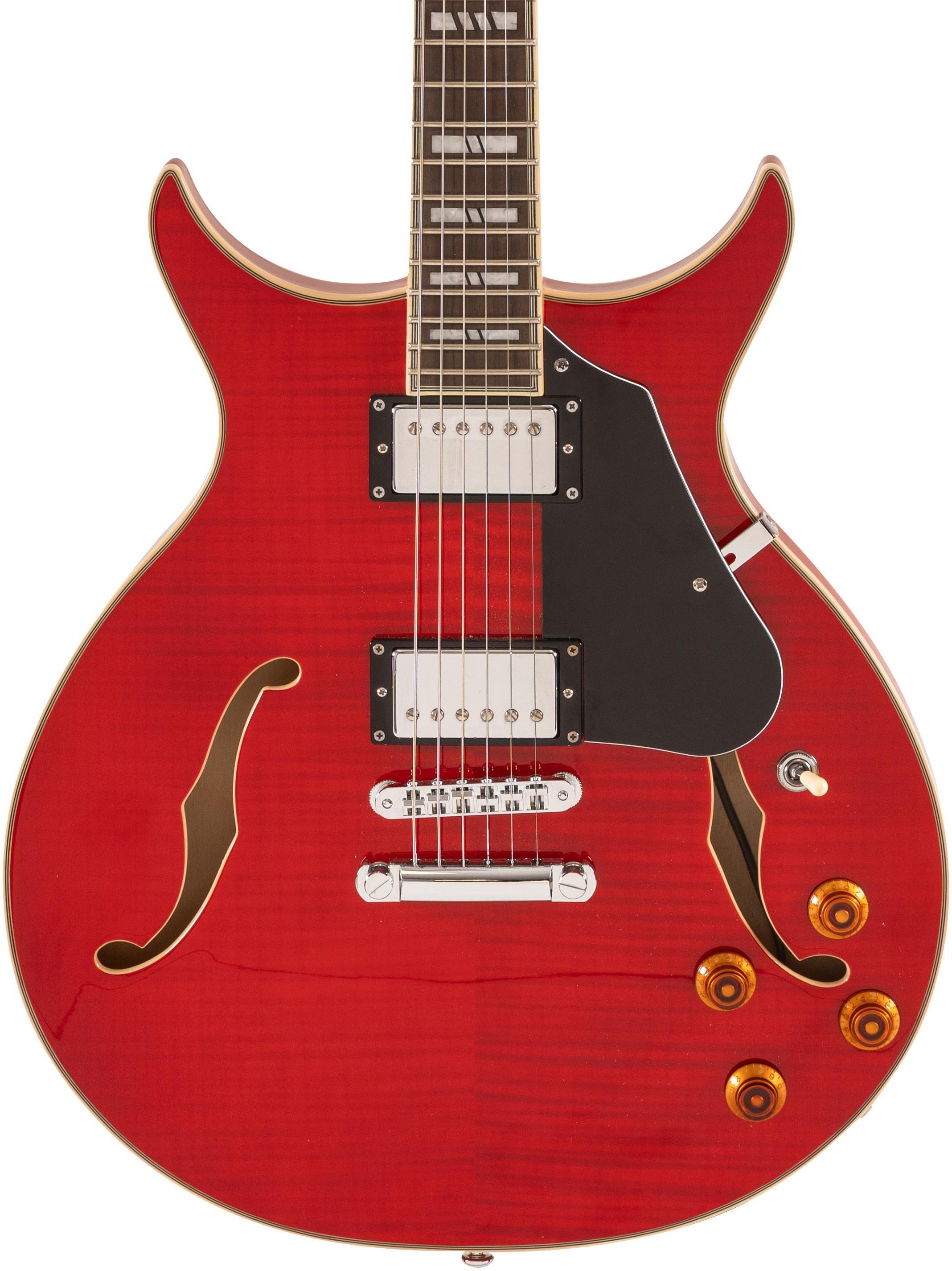 Photo of Washburn Wing Series SH35 Electric Guitar - Trans Red