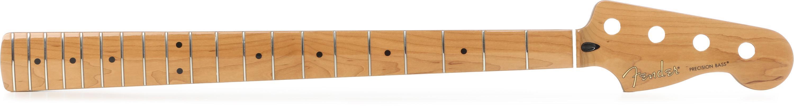 Photo of Fender Roasted Maple Standard Series P-Bass Neck - Maple Fingerboard
