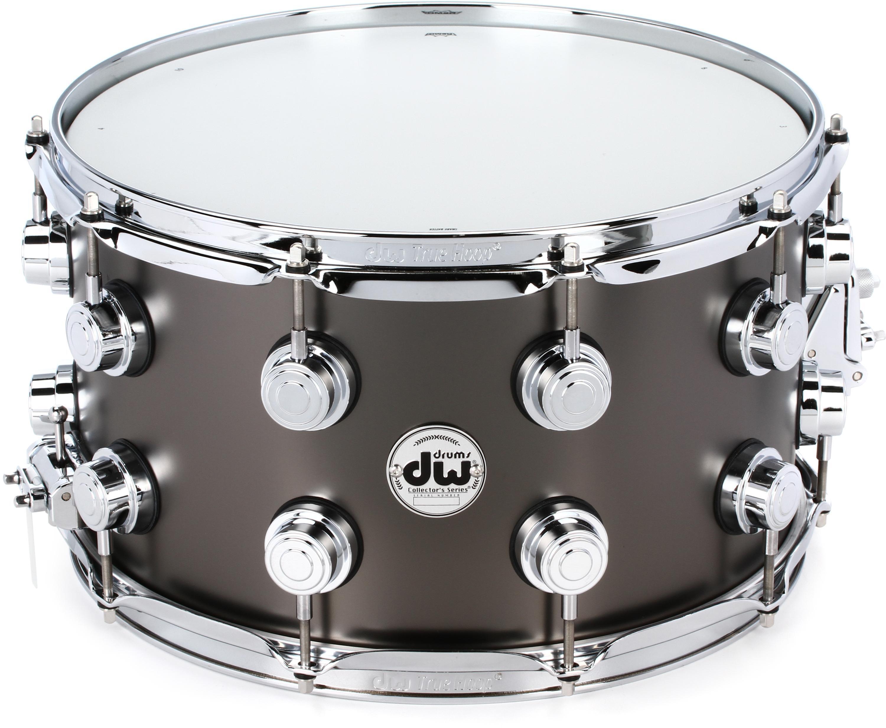 DW Collector's Series Metal Brass Snare Drum - 8 x 14-inch - Satin 