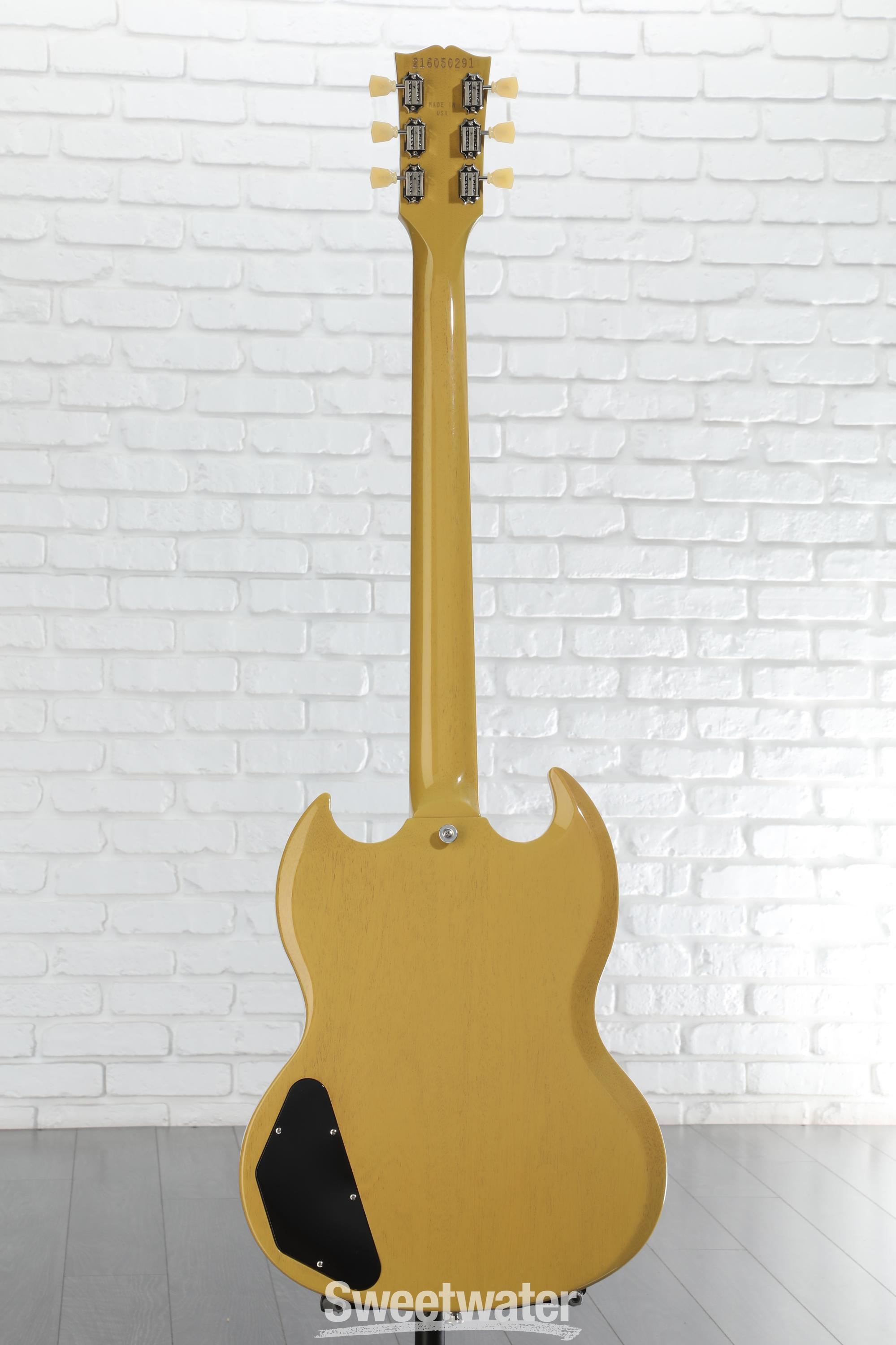 Gibson ギブソン SG Standard 61 TV Yellow Gibson SG Standard '61 Electric Guitar TV Yellow | Guitar Center