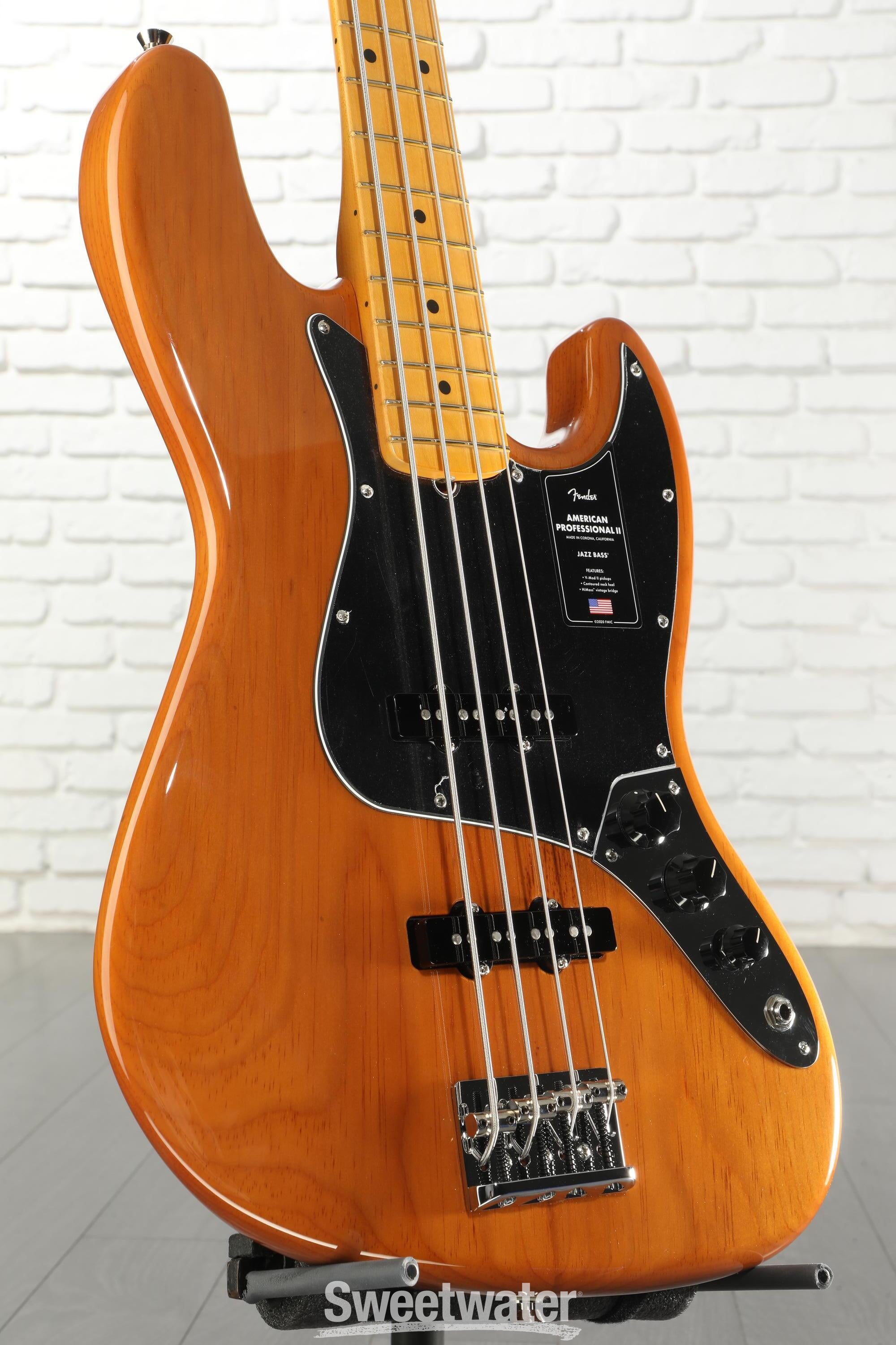 Photo of Fender American Professional II Jazz Bass Guitar - Natural