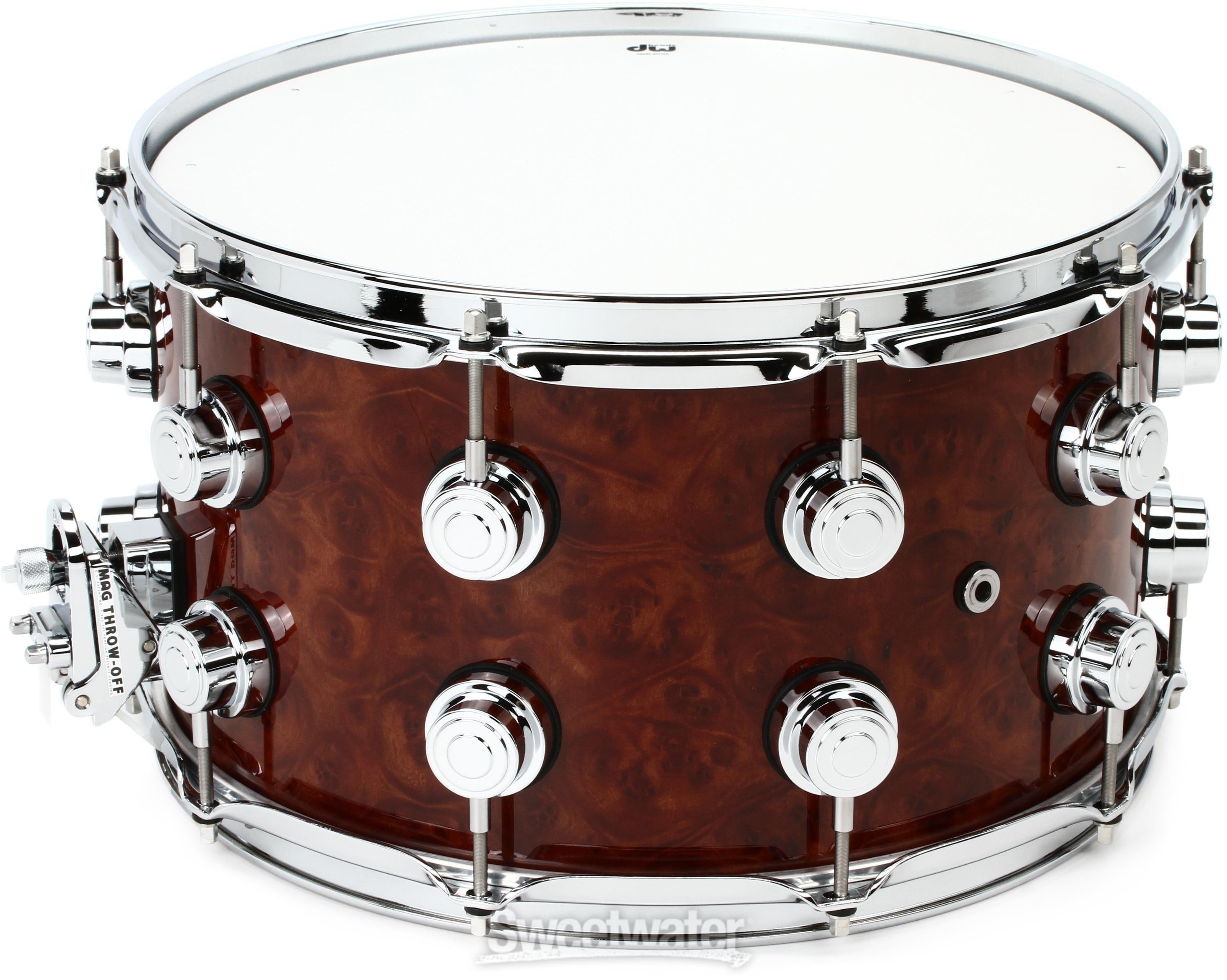 Collector's Series Exotic Snare Drum - 8 x 14 inch - Cinnamon Burl