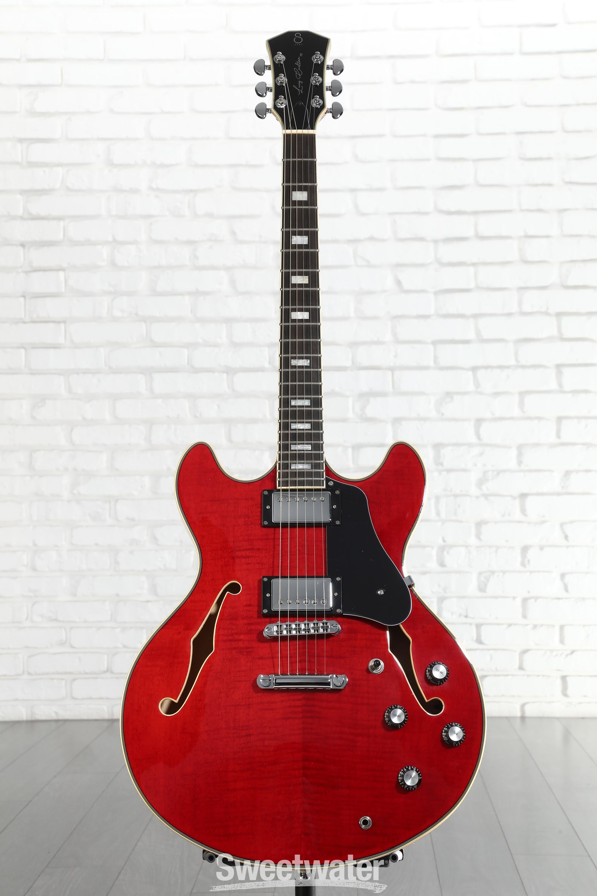 Sire Larry Carlton H7 Semi-hollow Electric Guitar - See Through