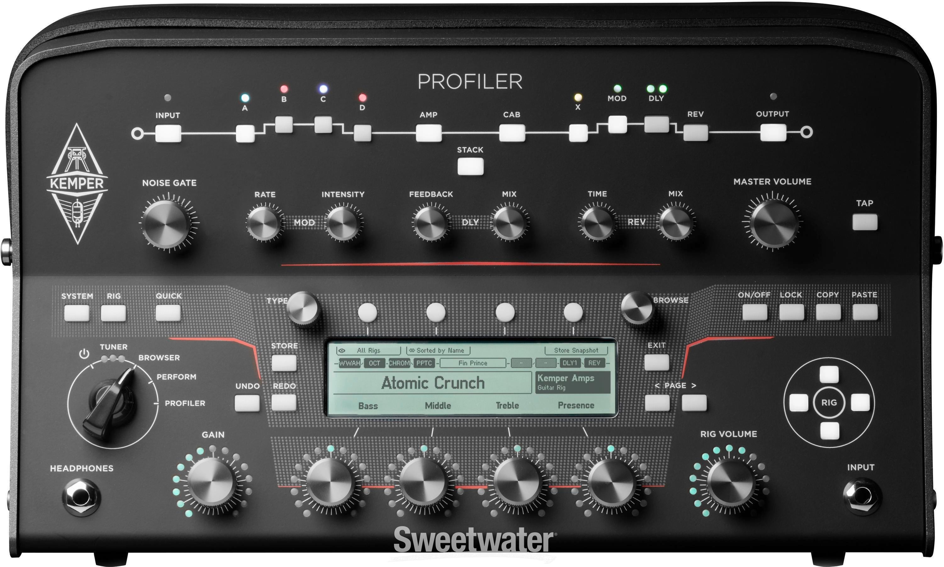 KEMPER PROFILER Head black