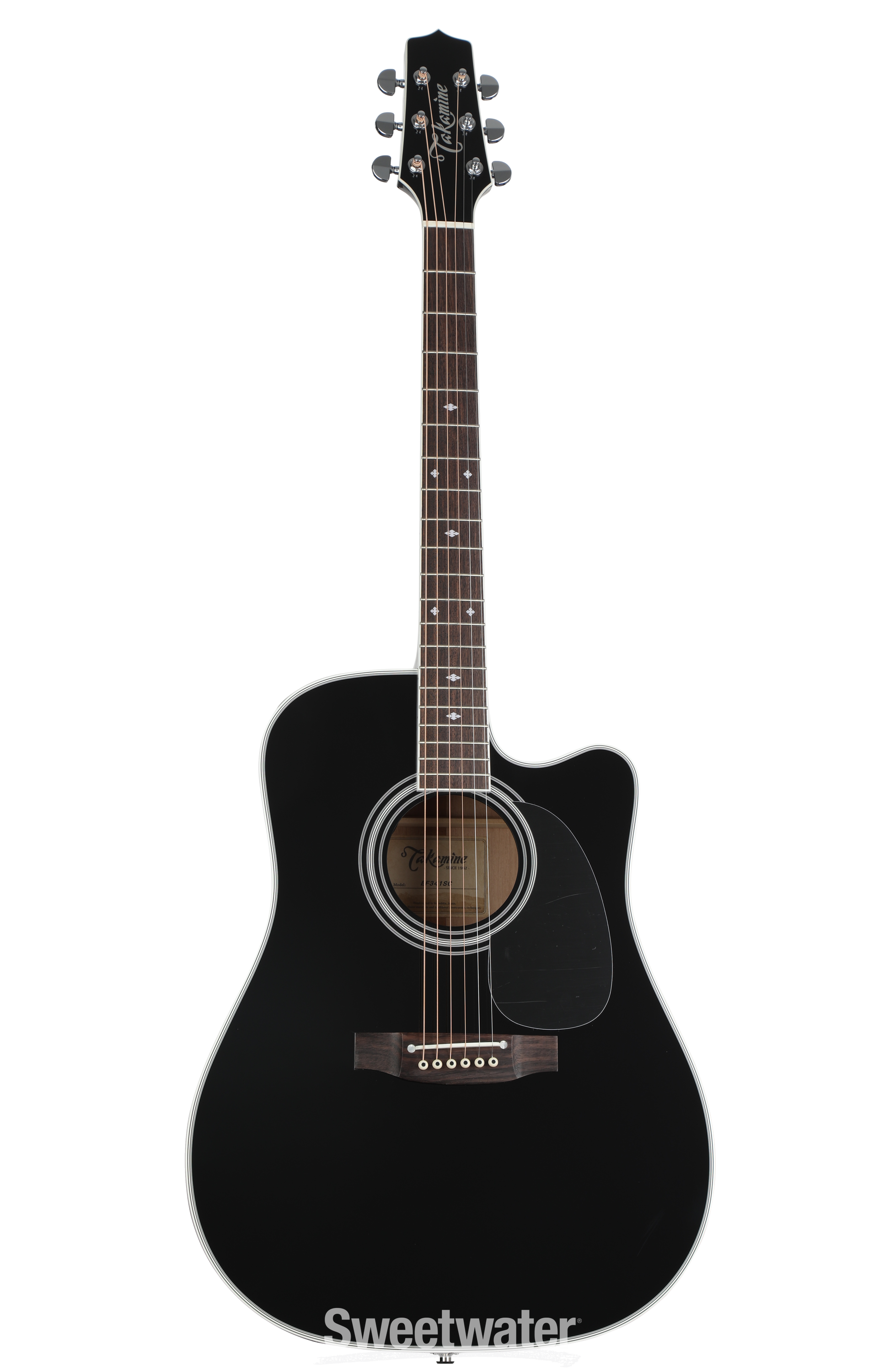 Takamine Legacy JEF341SC Acoustic-electric Guitar - Black | Sweetwater