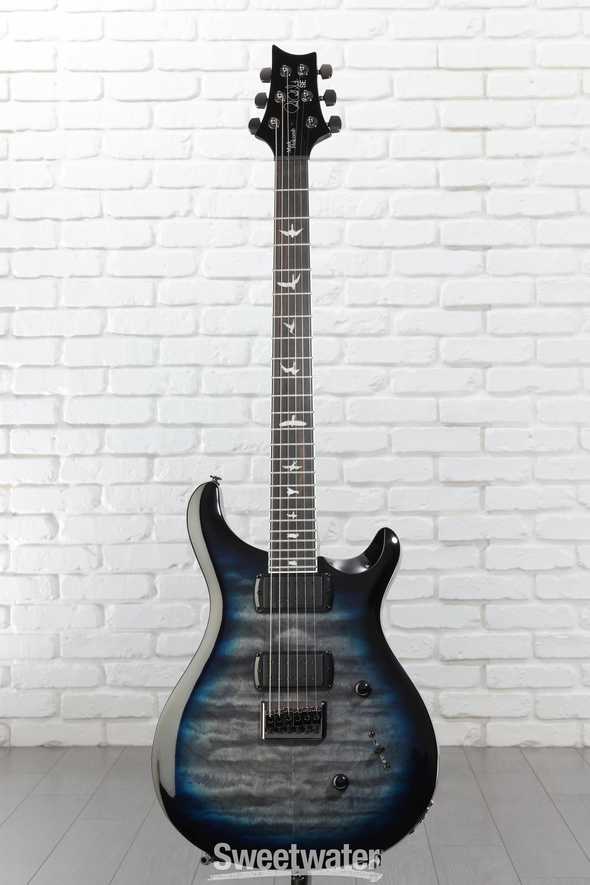 PRS SE Mark Holcomb Signature Electric Guitar - Holcomb Blue Burst