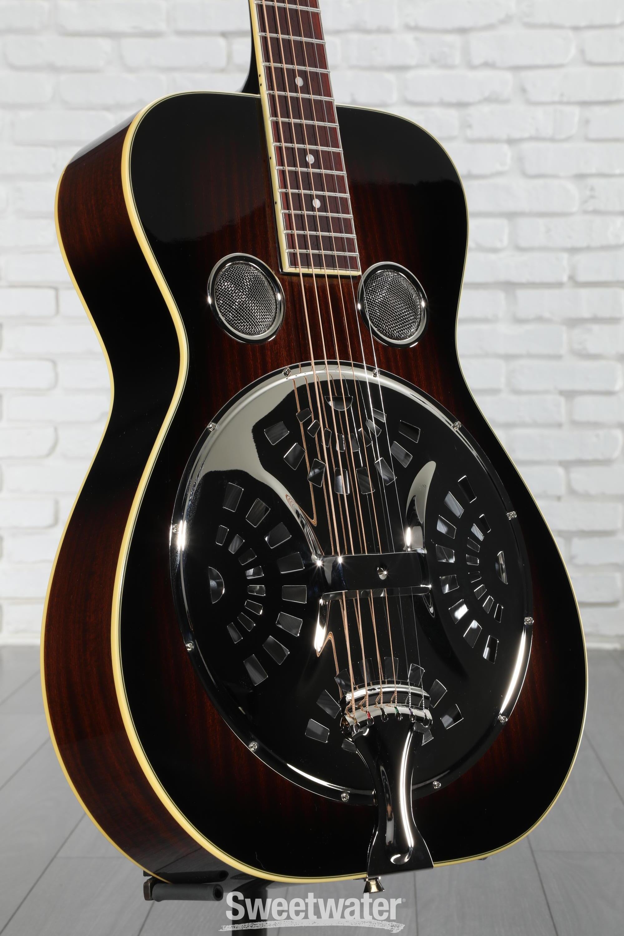 Maxwin ギター Recording King Maxwell Roundneck Resonator - Sunburst