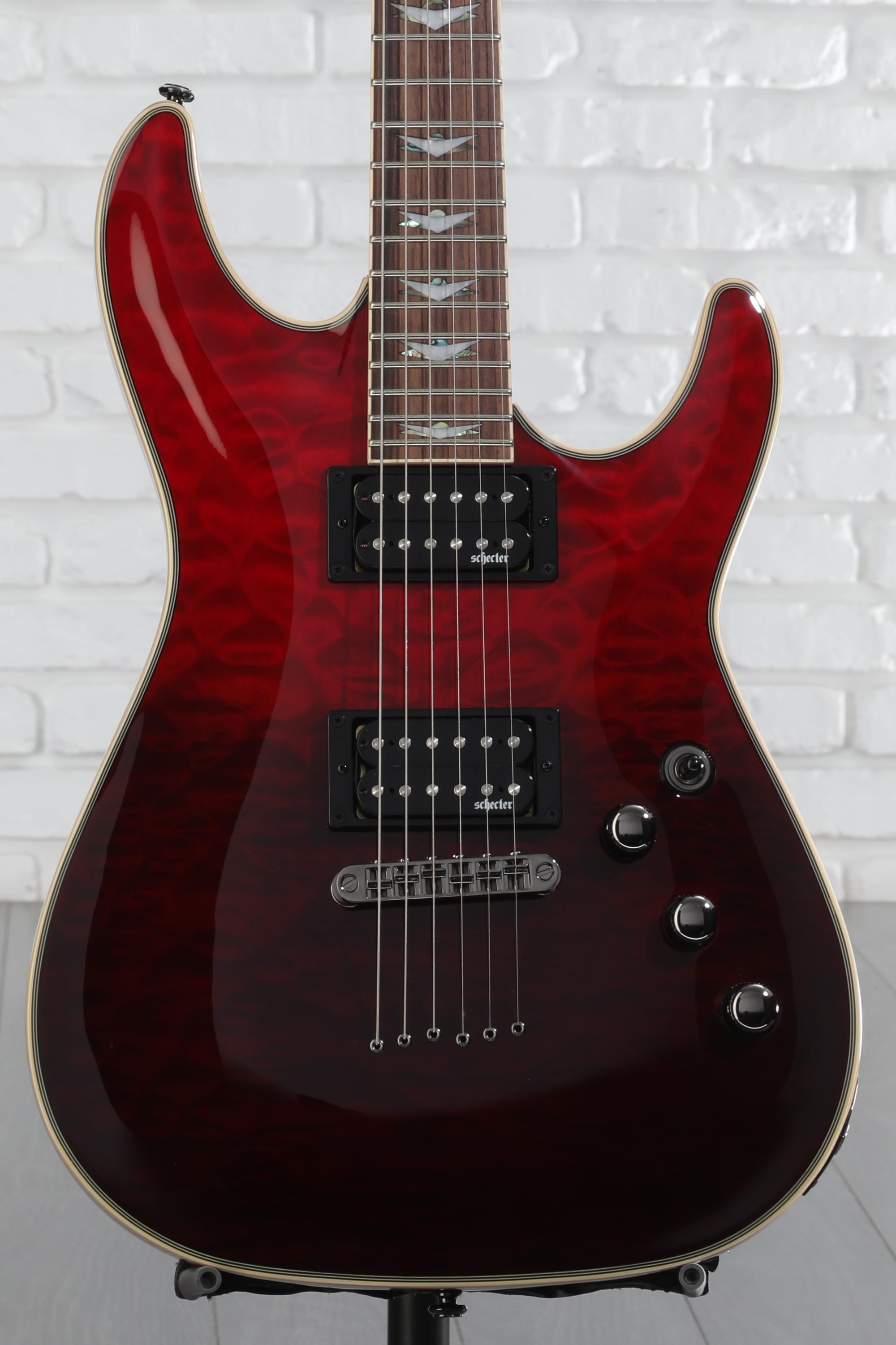 Schecter Omen Extreme-6 Electric Guitar - Blood Red | Sweetwater