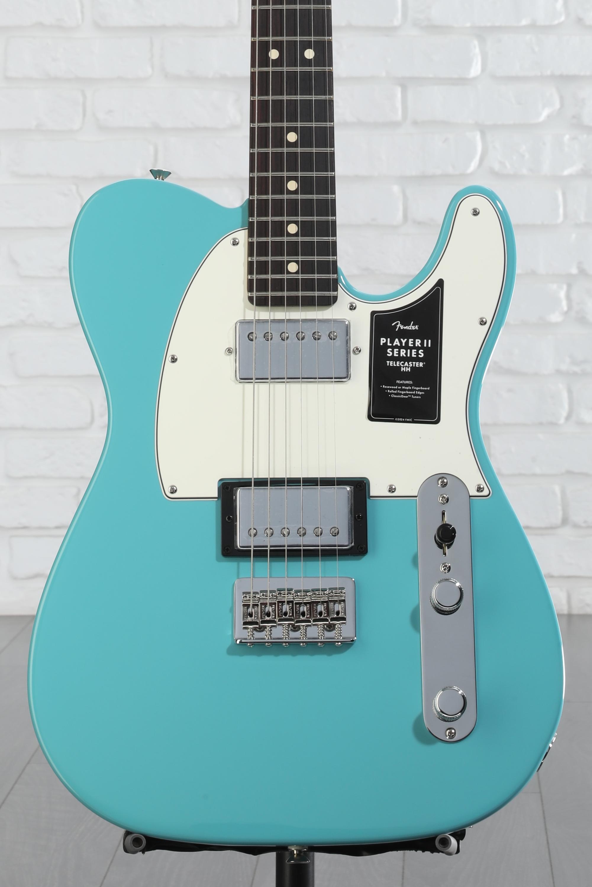 Fender Player II Telecaster HH Electric Guitar - Aquatone