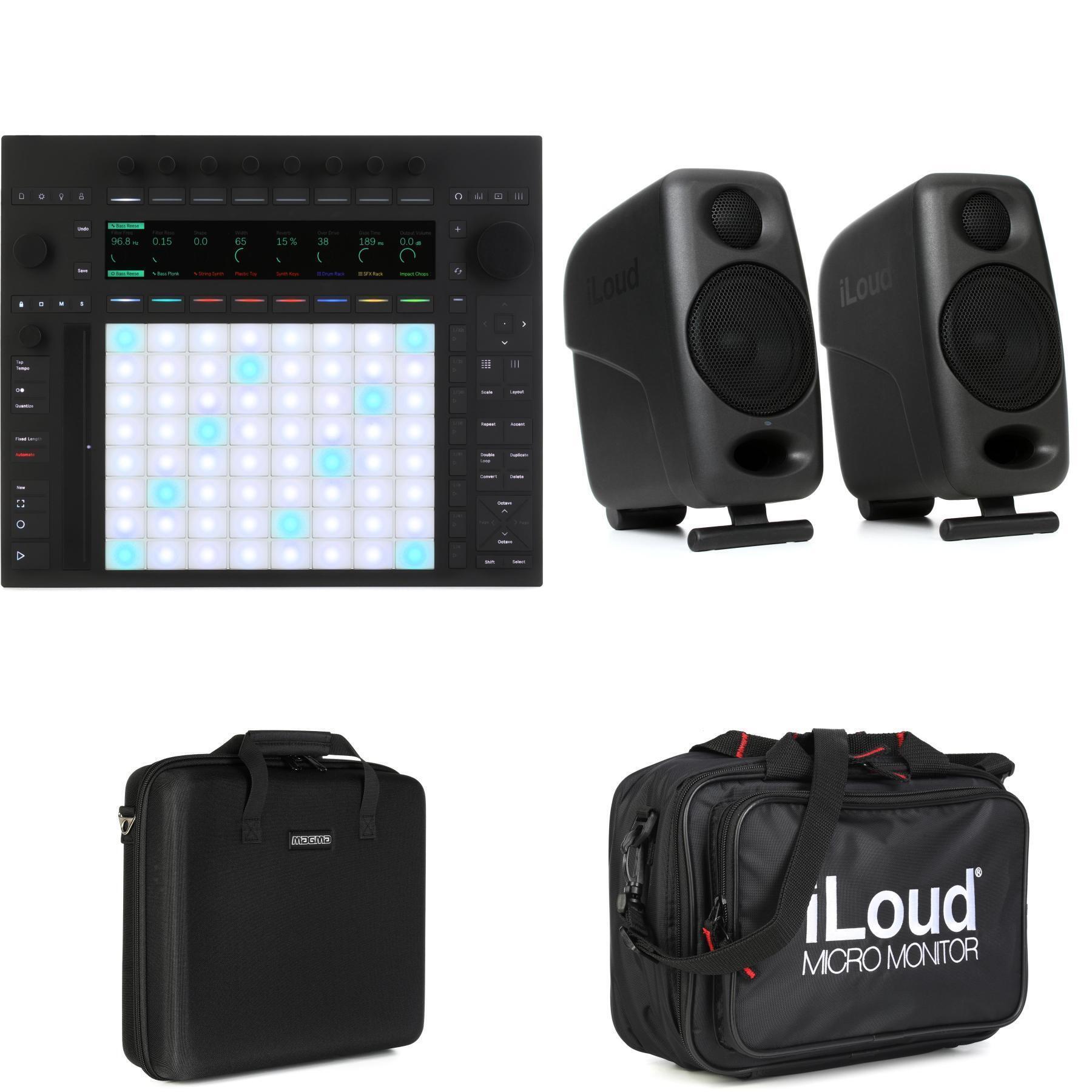 Ableton Push 3 Standalone and iLoud Micro Monitor Pair Bundle