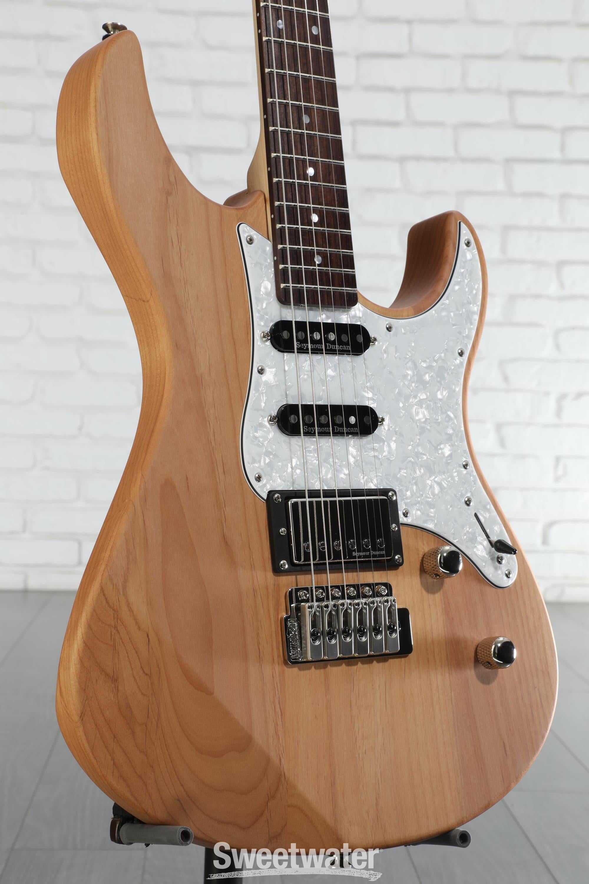 Yamaha PAC612VIIX Pacifica Electric Guitar - Yellow Natural Satin