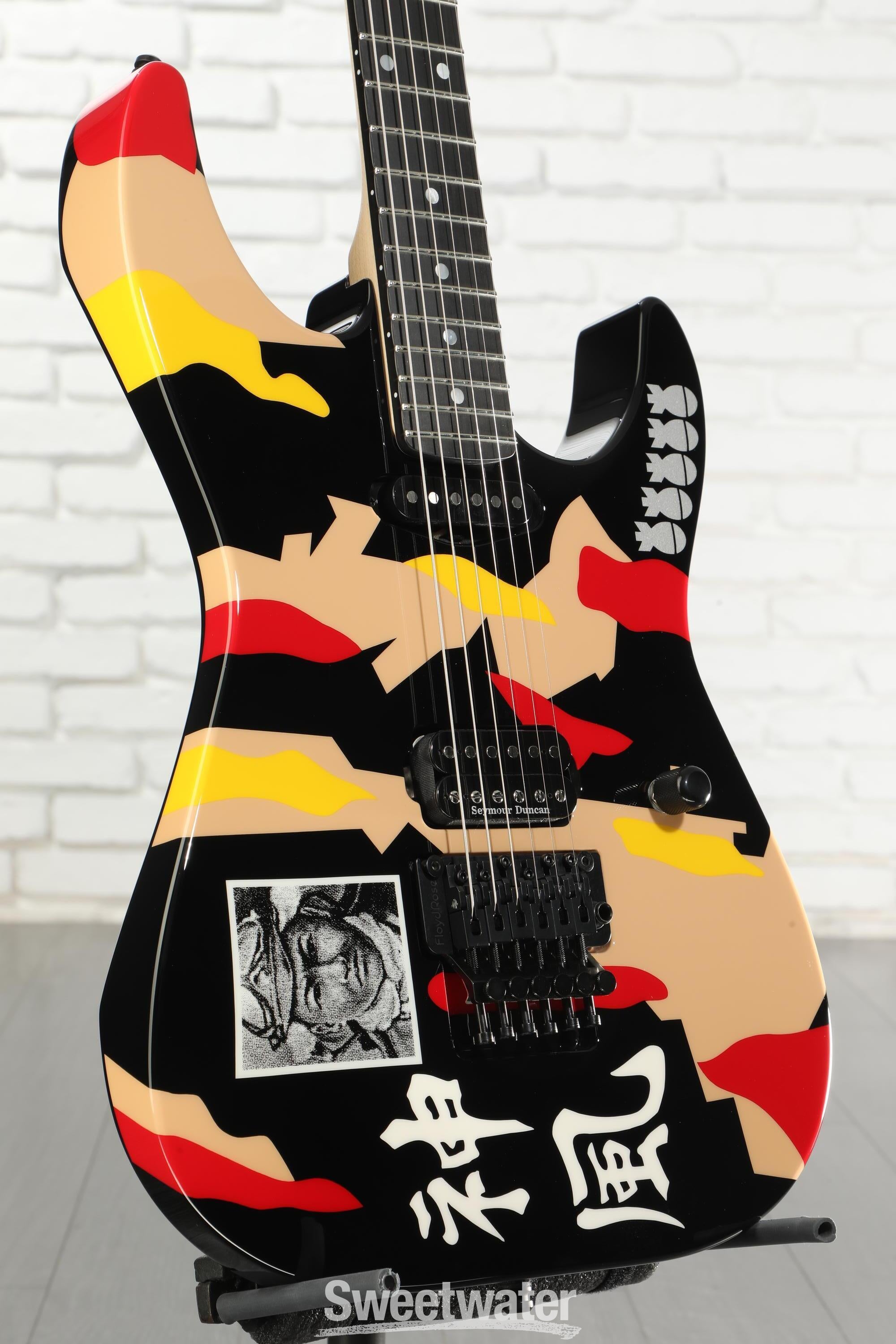 ESP George Lynch Signature Electric Guitar - Kamikaze 1 | Sweetwater