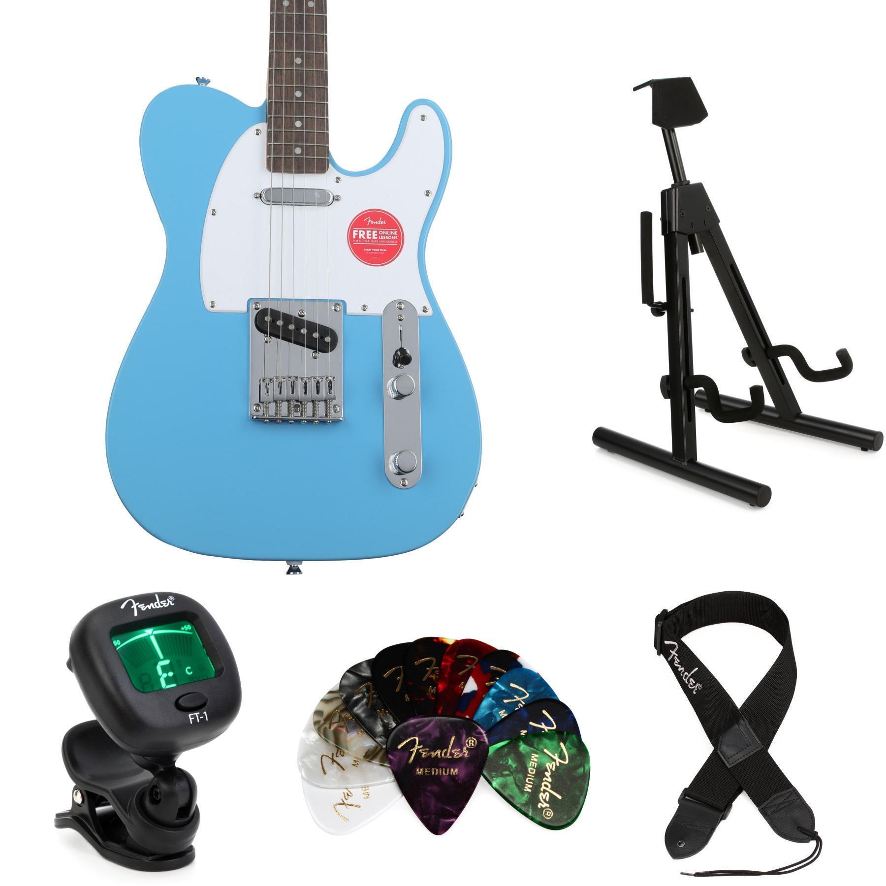 Squier Sonic Telecaster Electric Guitar - California Blue | Sweetwater