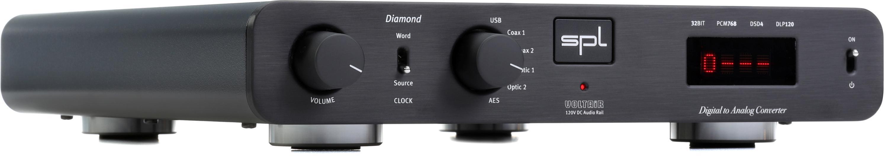 Photo of SPL Diamond DA Converter and Preamplifier - Black