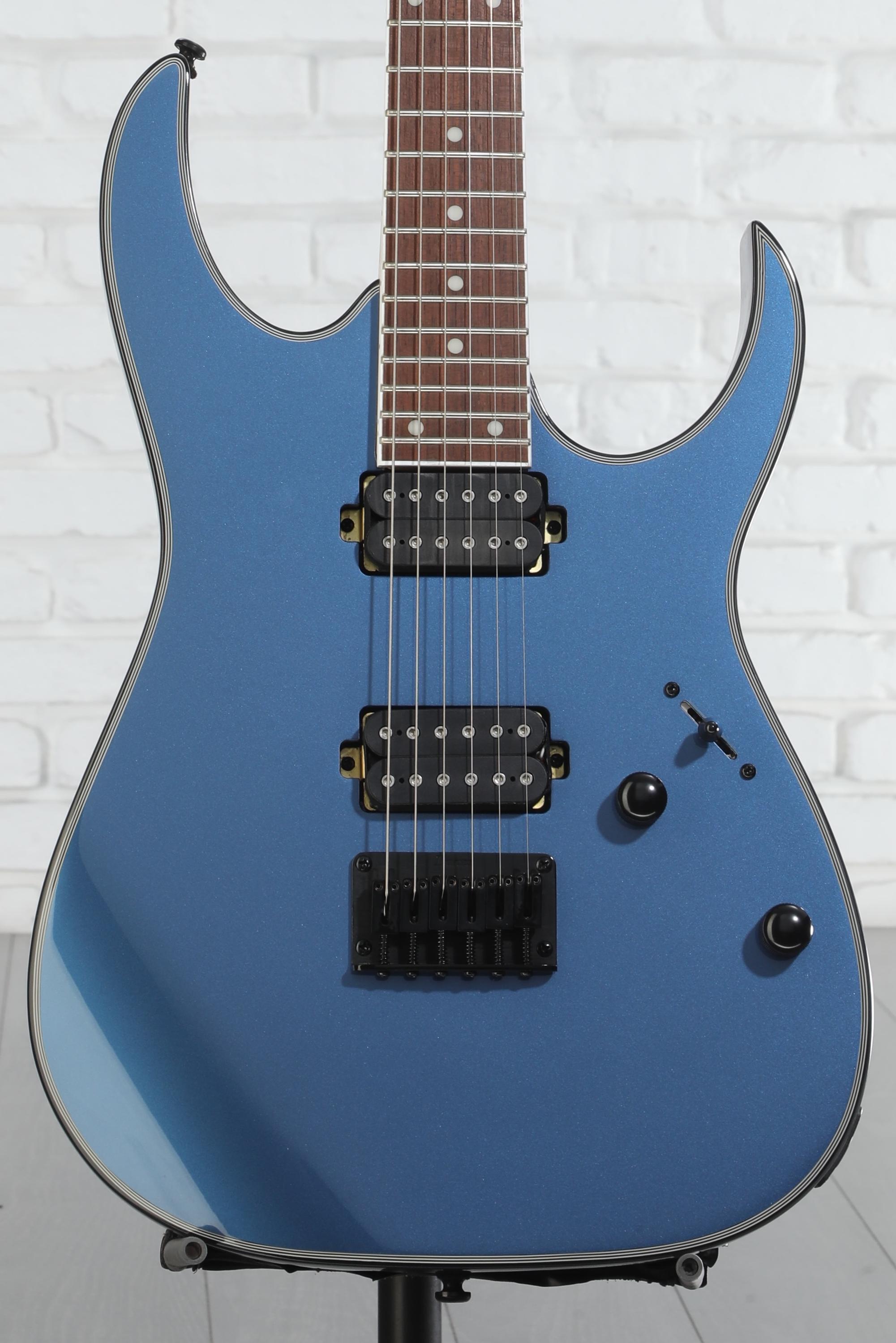 Ibanez RG421EX Electric Guitar - Blue Metallic | Sweetwater