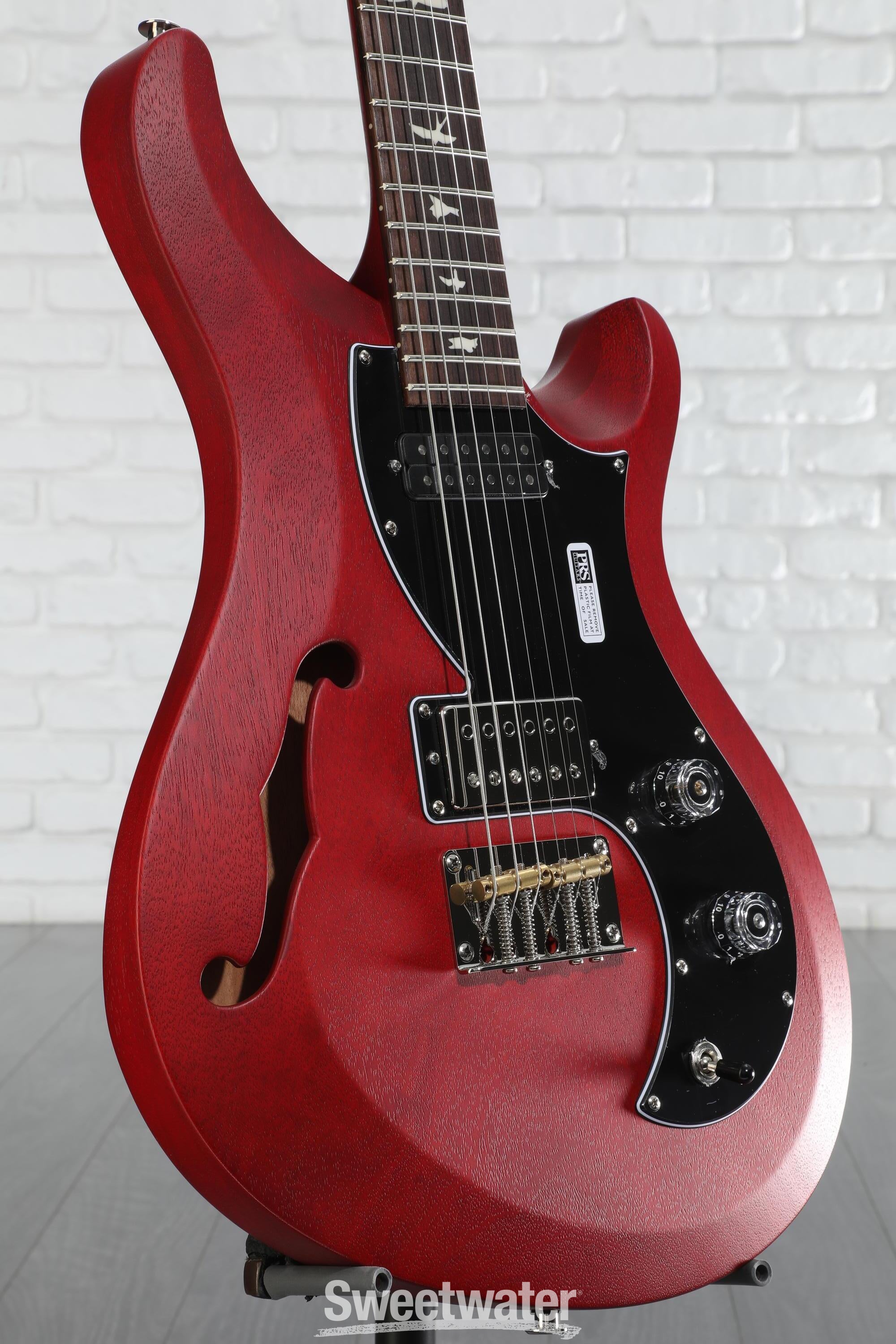 PRS S2 Vela Semi-Hollow Satin Electric Guitar - Vintage