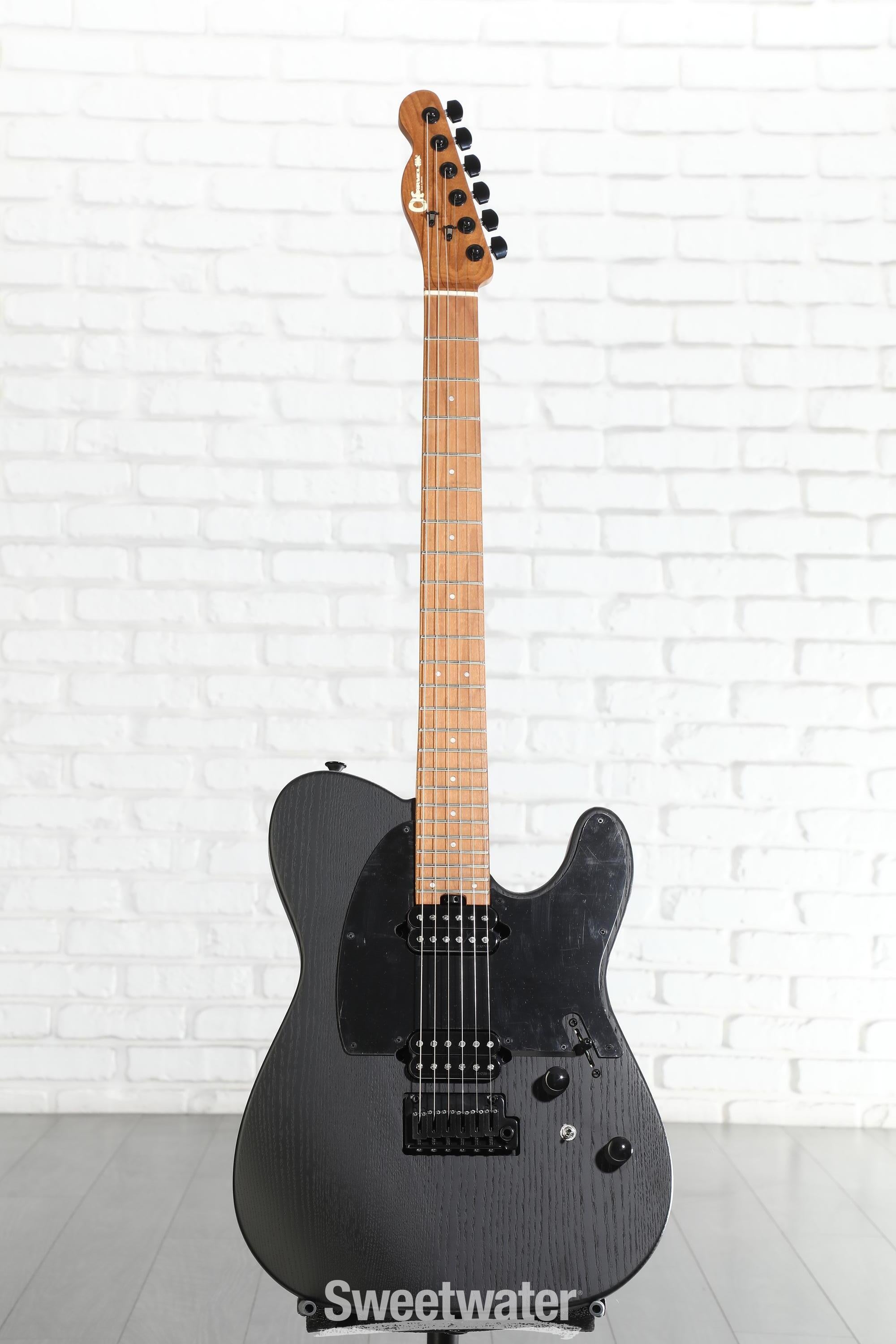 Charvel Pro-Mod So-Cal Style 2 24 2PT HH - Black Ash | Sweetwater